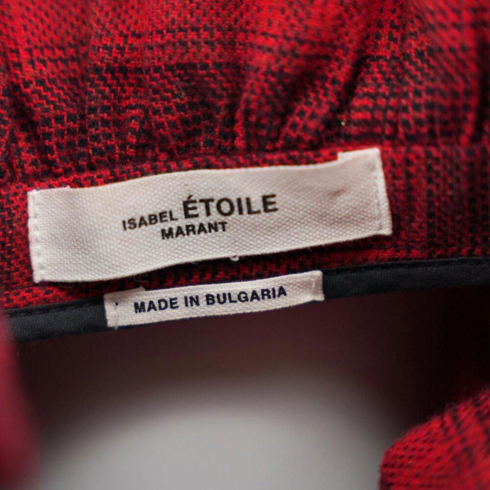 Isabel Marant Isabel Marant Etoile Ruffle Plaid Blouse Size Small Size S / US 4 / IT 40 - 6 Thumbnail