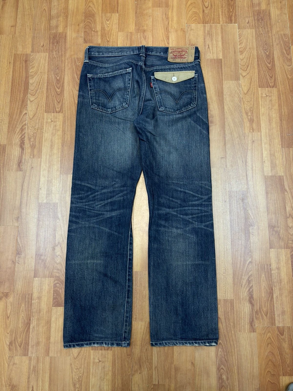Japanese Brand × Levi's Crazy Pocket Levis Made In Korea denim Jeans Pants Japanese Size US 32 / EU 48 - 1 Thumbnail