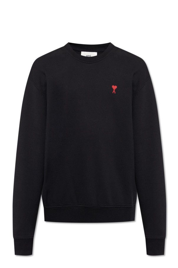 AMI AMI Embroidered Heart Sweater – Size M, Cozy & Stylish Size US M / EU 48-50 / 2 - 1 Thumbnail