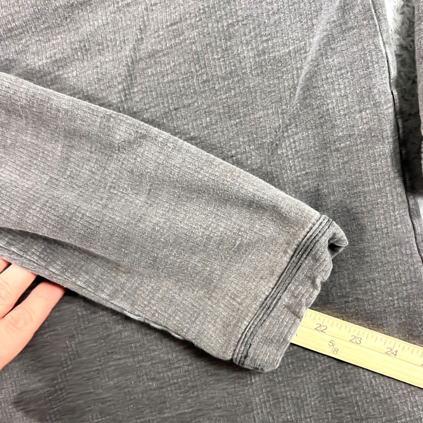 Carbon2Cobalt Carbon 2 Cobalt Mens Sweatshirt Pullover Gray Washed Weathered Quarter Zip XL Size US XL / EU 56 / 4 - 4 Thumbnail