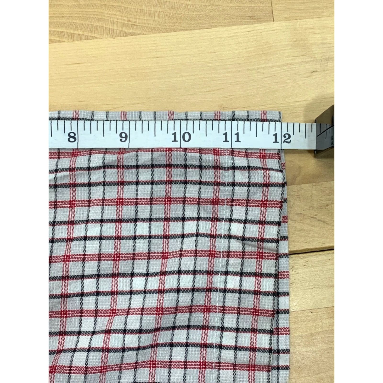 Anchor Blue VINTAGE Anchor Blue Button-Up Shirt Men Large Red Plaid 90s Short Sleeve Cotton Blend Knit Classic Casual Workwear Mens Size US L / EU 52-54 / 3 - 6 Thumbnail