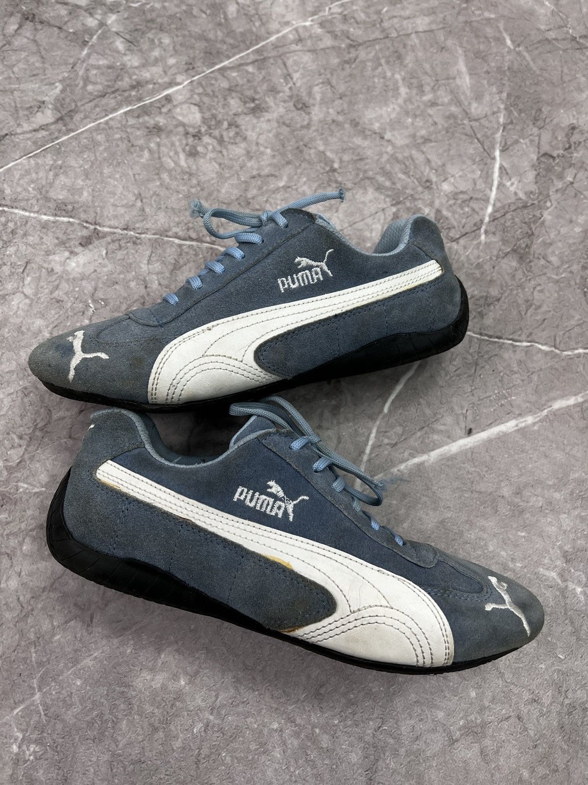Puma × Vintage VINTAGE Y2K SUEDE PUMA SPEED CAT HYPE RETRO SHOES TRAINERS Size US 9 / IT 39 - 2 Thumbnail