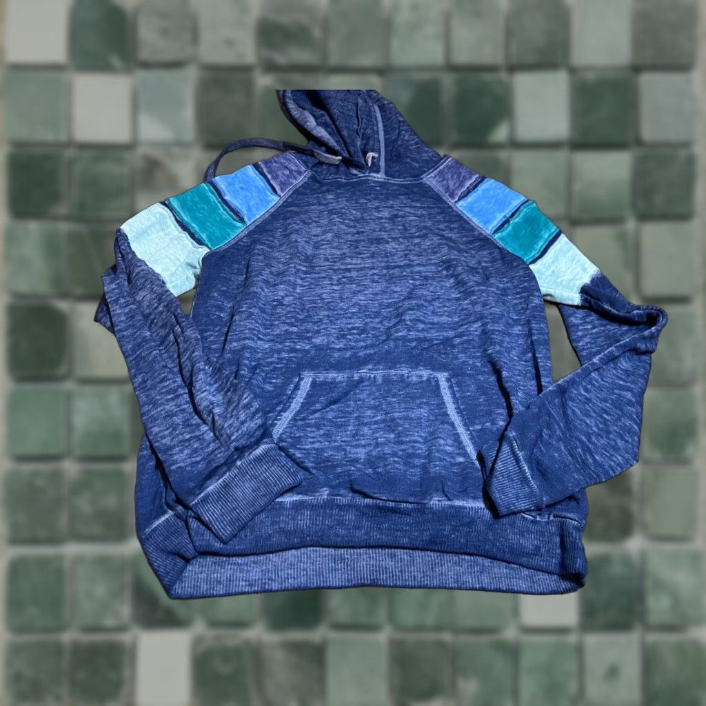 Vintage True Craft Hoodie Sweat Shirt Hooded Womens Small S Blue Pullover Pockets Floral Pattern All Seasons Breathable Activewear Regular Fit Pink? Size S / US 4 / IT 40 - 1 Thumbnail
