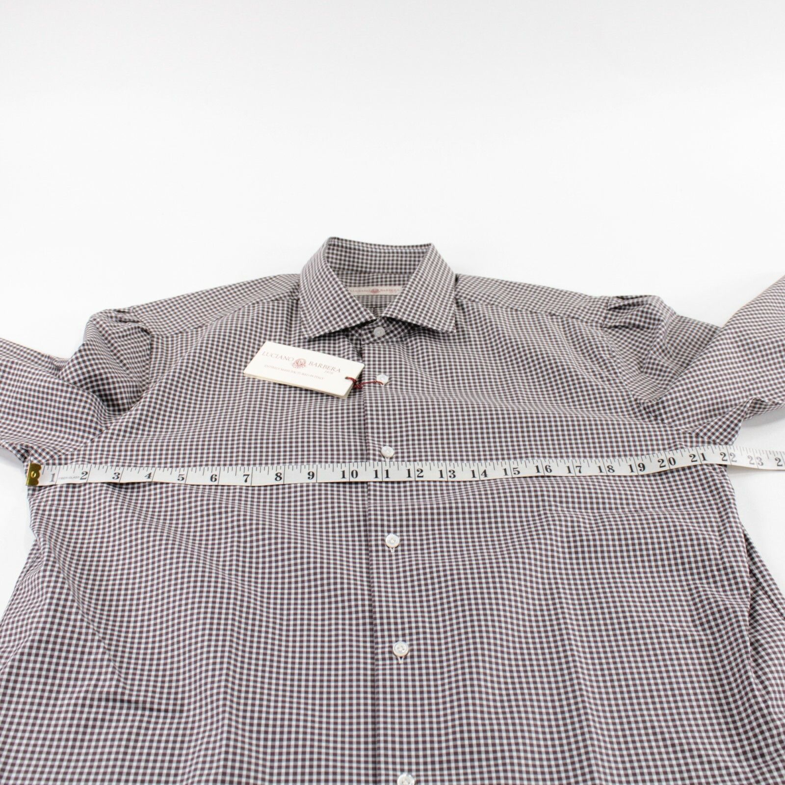 Luciano Barbera Luciano Barbera New with tags Shirt Size L US In Brown Size US L / EU 52-54 / 3 - 4 Thumbnail