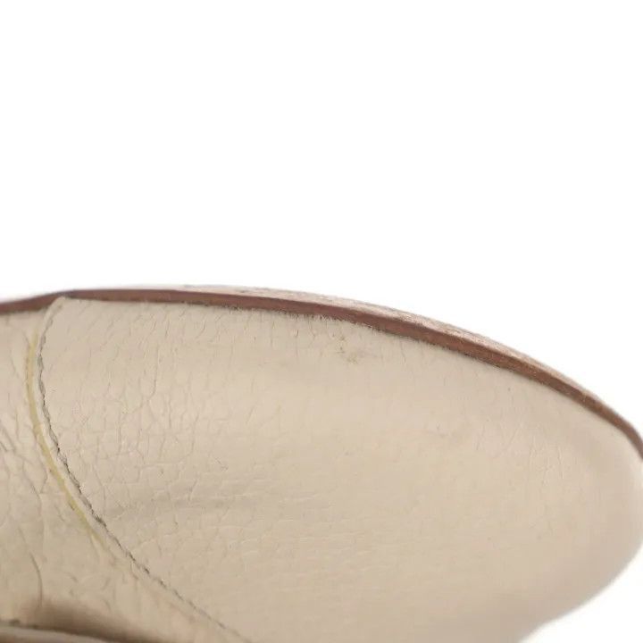Louis Vuitton Louis Vuitton White Leather Flat Shoes -2508 Size US 7.5 / EU 40-41 - 8 Thumbnail