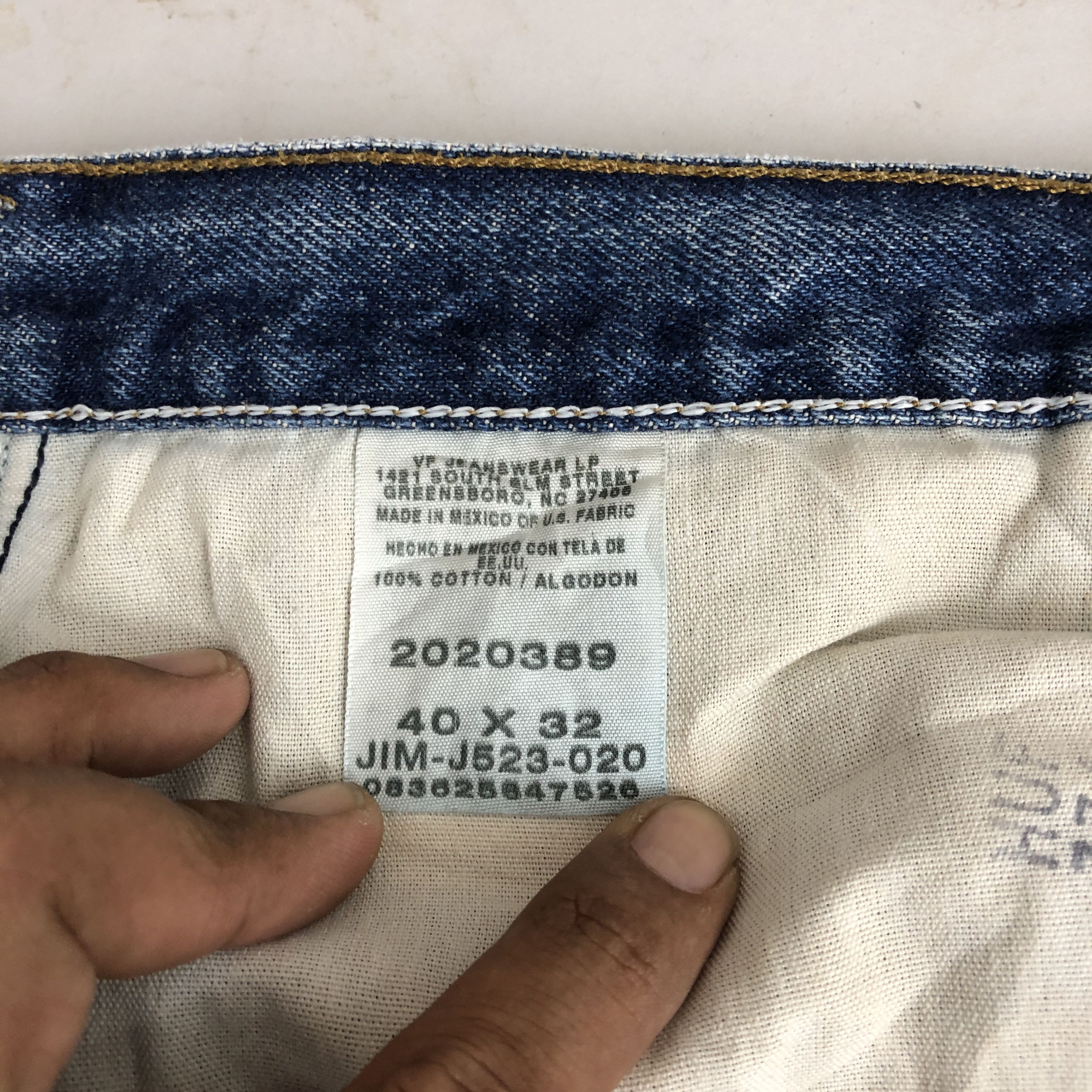 Lee Vintage Y2K Lee Stonewash Jeans Lee Cowboys Faded Denim Size US 38 / EU 54 - 6 Thumbnail