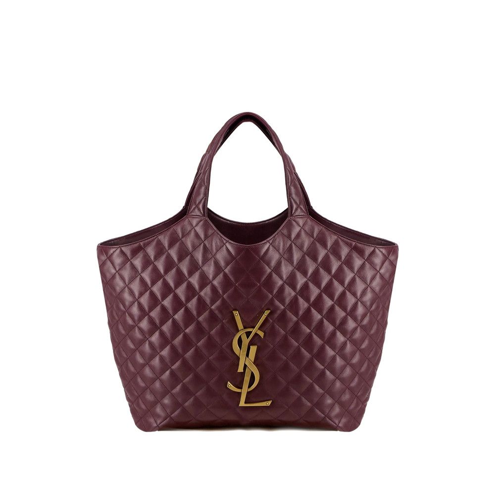 Saint Laurent Paris Saint Laurent PURPLE Tote Bags Size ONE SIZE - 1 Thumbnail