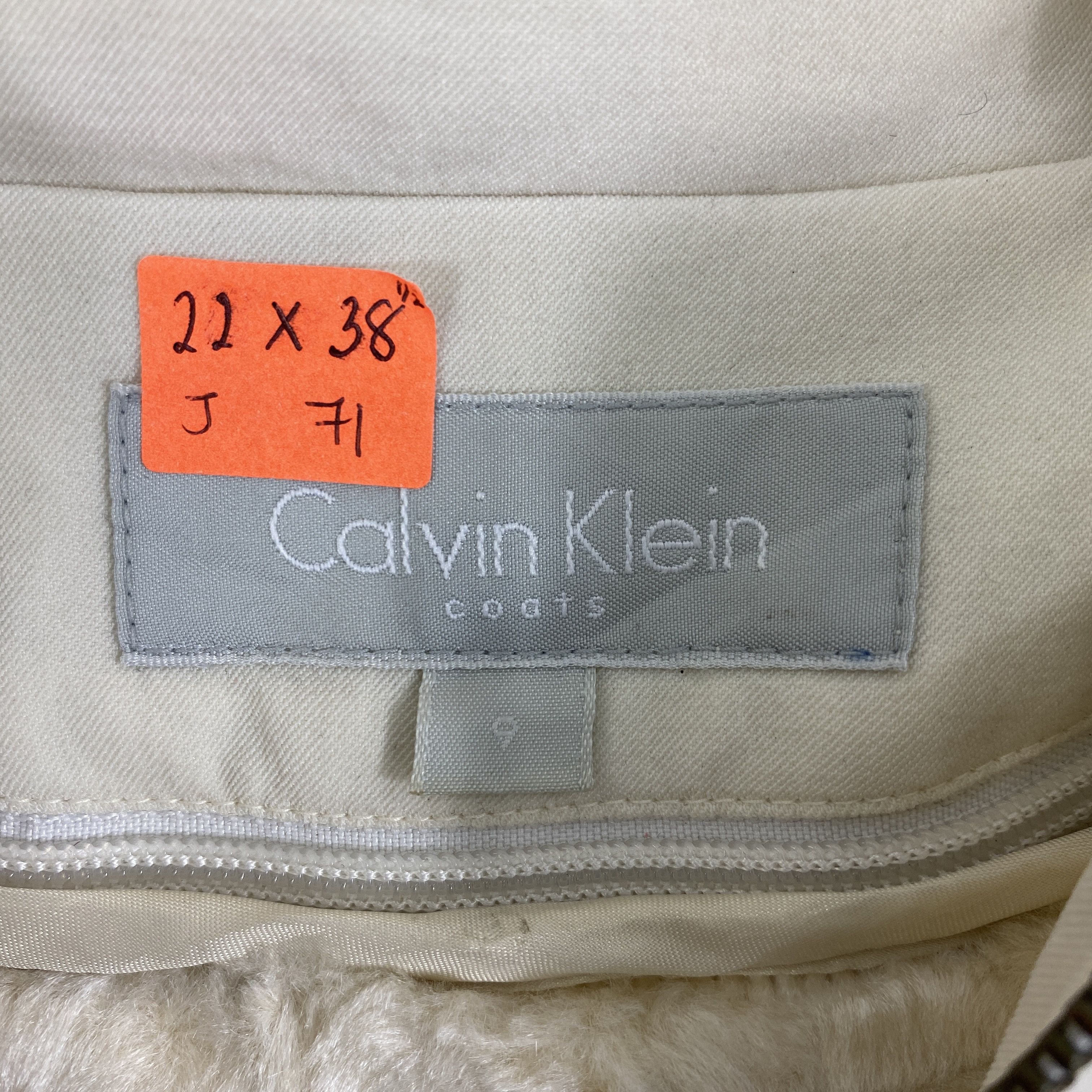 Calvin Klein Calvin Klein Trench Coat -J071 Size US S / EU 44-46 / 1 - 7 Thumbnail