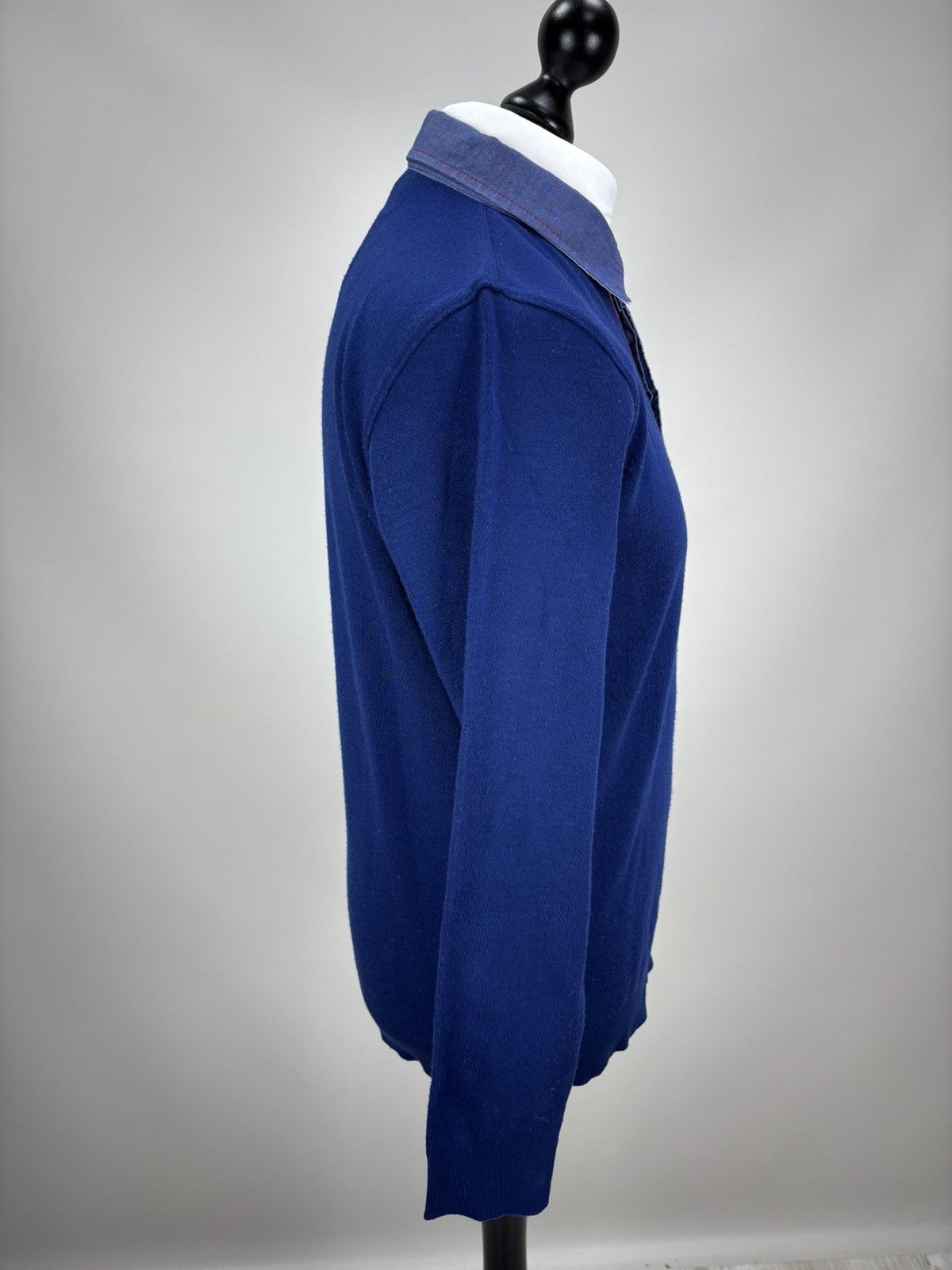 Paul & Shark Mens sweater rugby Paul Shark Size L Color Blue Size US L / EU 52-54 / 3 - 4 Thumbnail