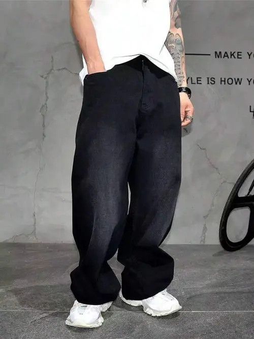 Japanese Brand DRIP BAGGY vintage Y2K denim jeans pants Size US 30 / EU 46 - 2 Thumbnail