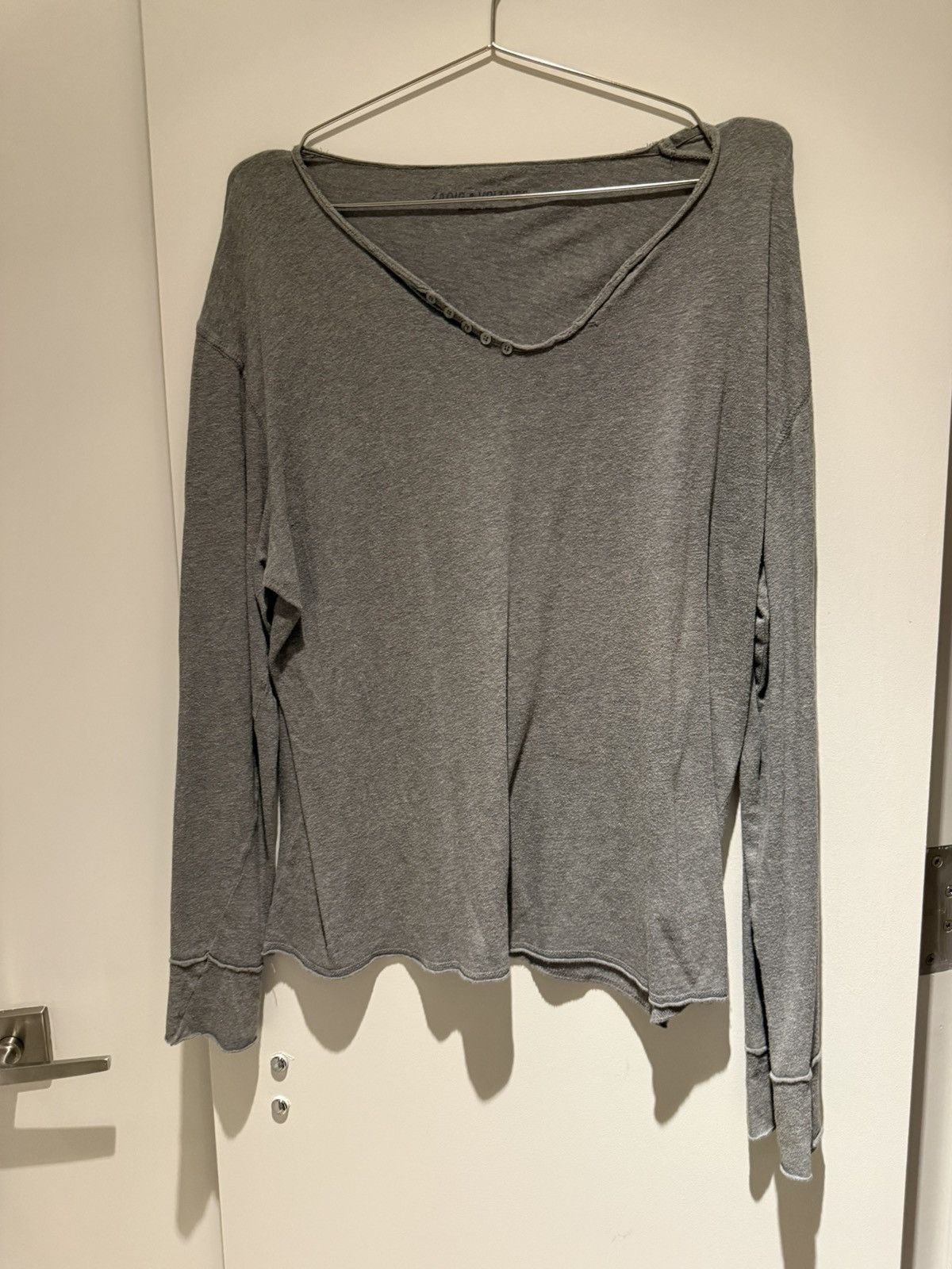 Zadig & Voltaire Zadig and Voltaire Red Fox Embroider Long Sleeve Shirt Size US S / EU 44-46 / 1 - 1 Thumbnail