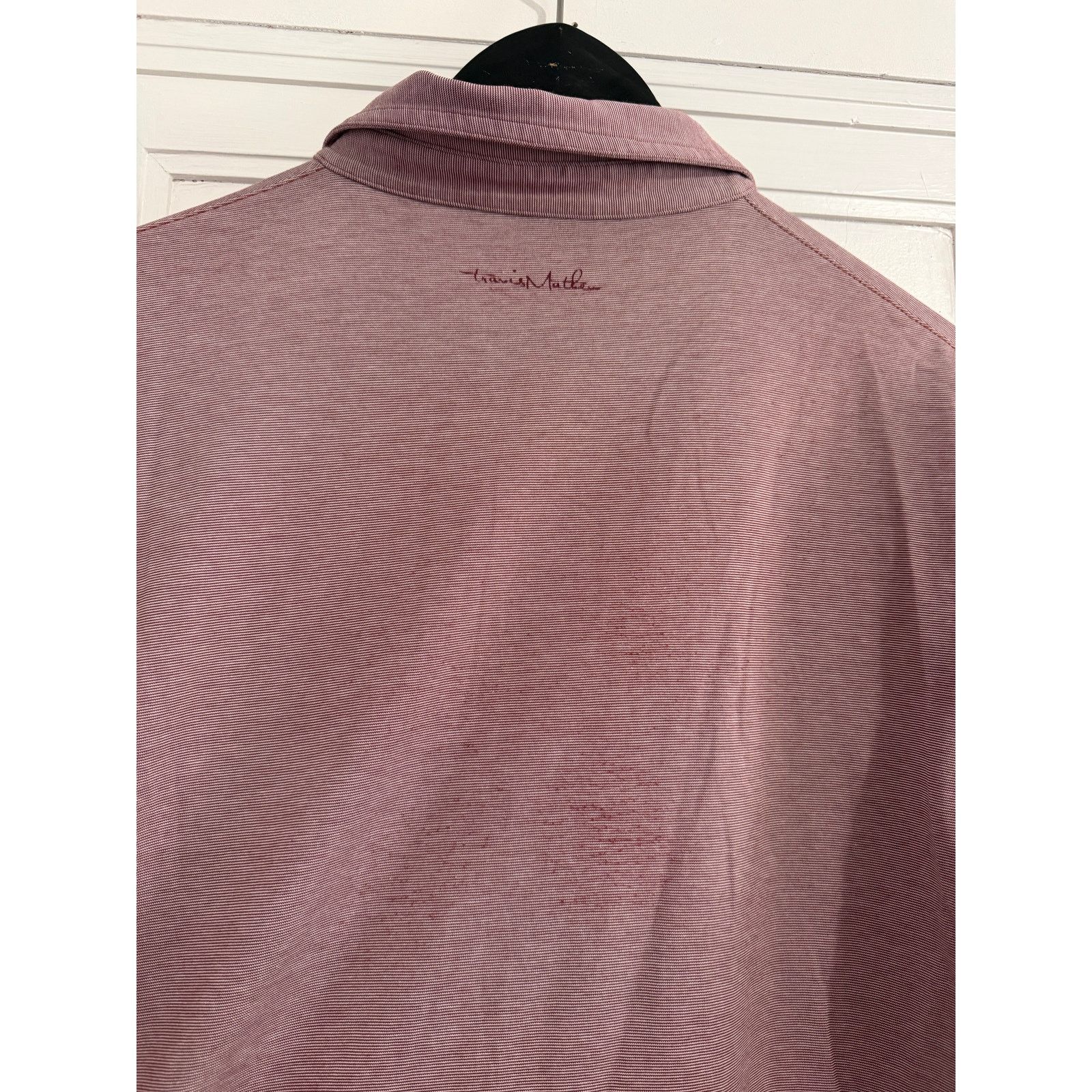 TravisMathew TravisMathew Dusty Red Golf Polo Men's Size Large Size US L / EU 52-54 / 3 - 6 Thumbnail