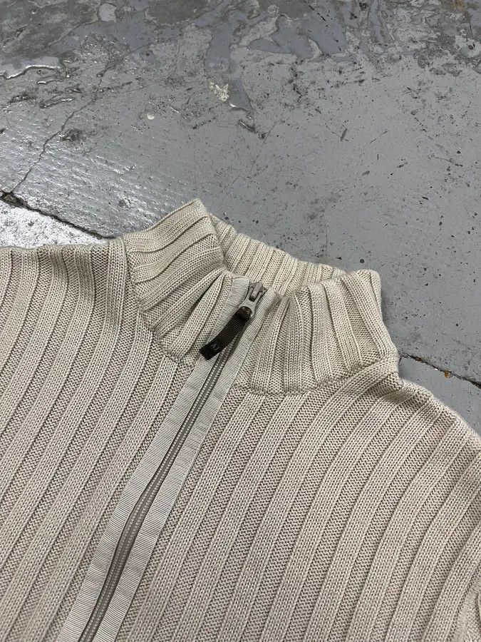 Armani 2000s Armani Wool Beige Zip-Up Sweater Size US S / EU 44-46 / 1 - 5 Thumbnail