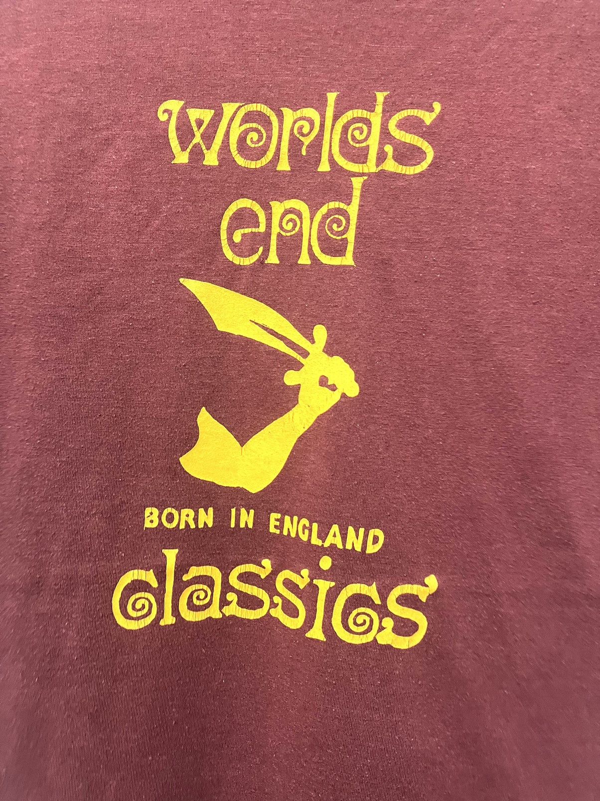 Vintage Vintage 80’s The Worlds End Tee Size US M / EU 48-50 / 2 - 2 Thumbnail