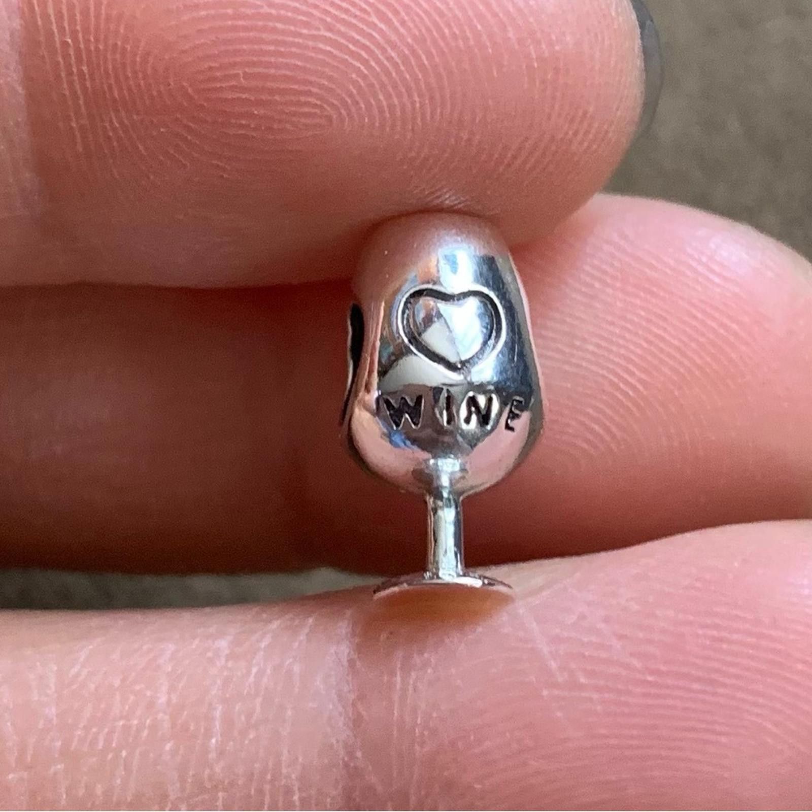 Other NWOT Wine Glass Charm Sterling Silver 925 Size ONE SIZE - 4 Thumbnail