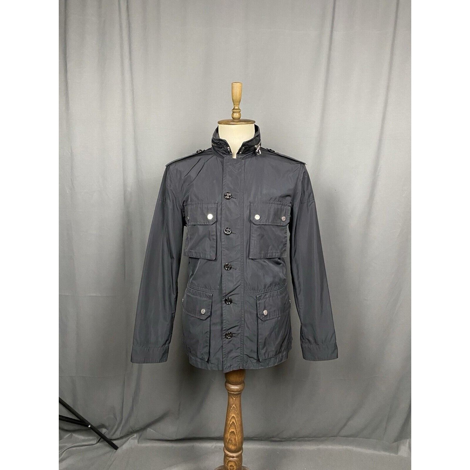 Moncler Moncler Ermite Men's Black Multipocket Utility Coat Jacket S Size US XL / EU 56 / 4 - 3 Thumbnail