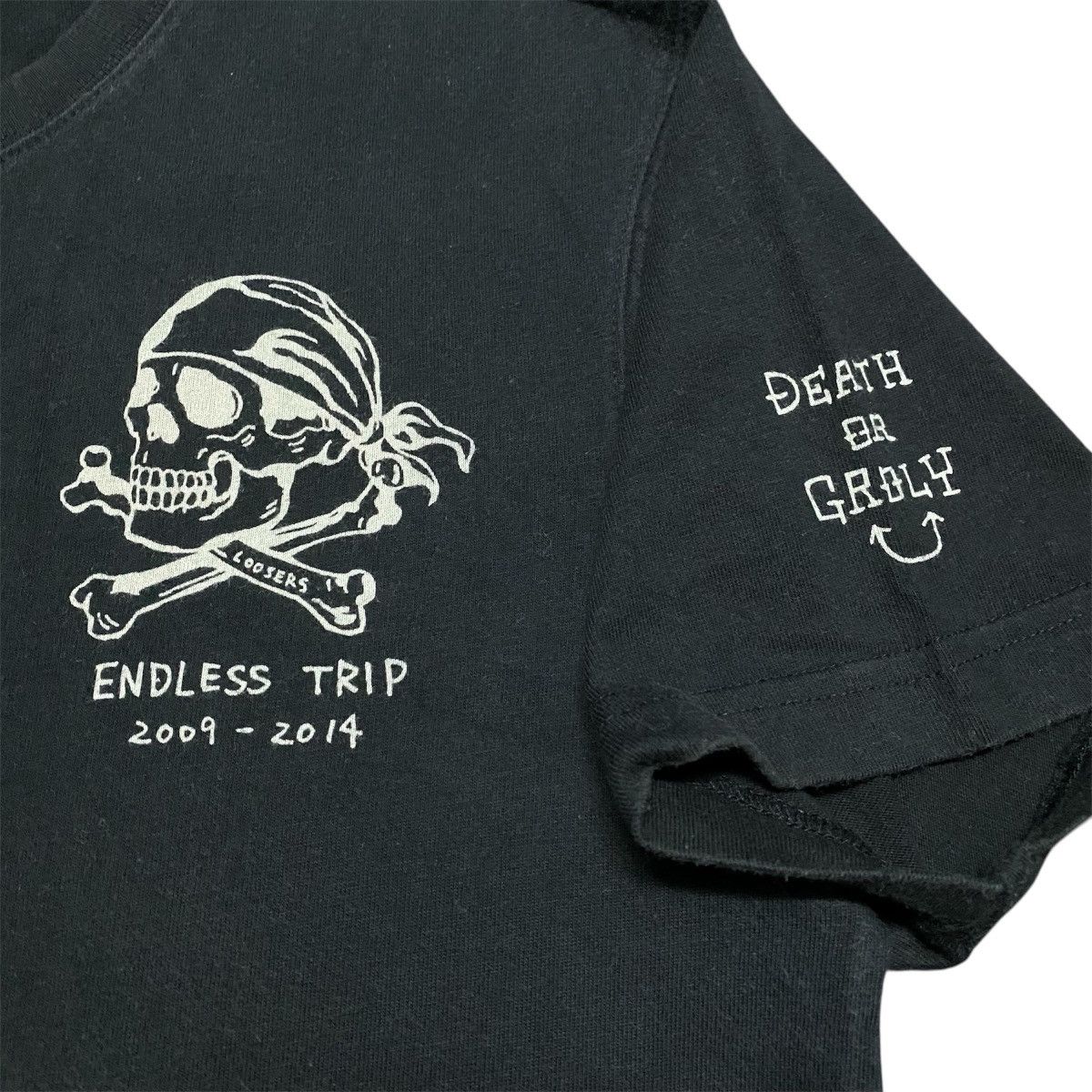 Japanese Brand Rare‼️🔥Skull Works Loosers Death Or Groly T-Shirt Size US S / EU 44-46 / 1 - 7 Thumbnail