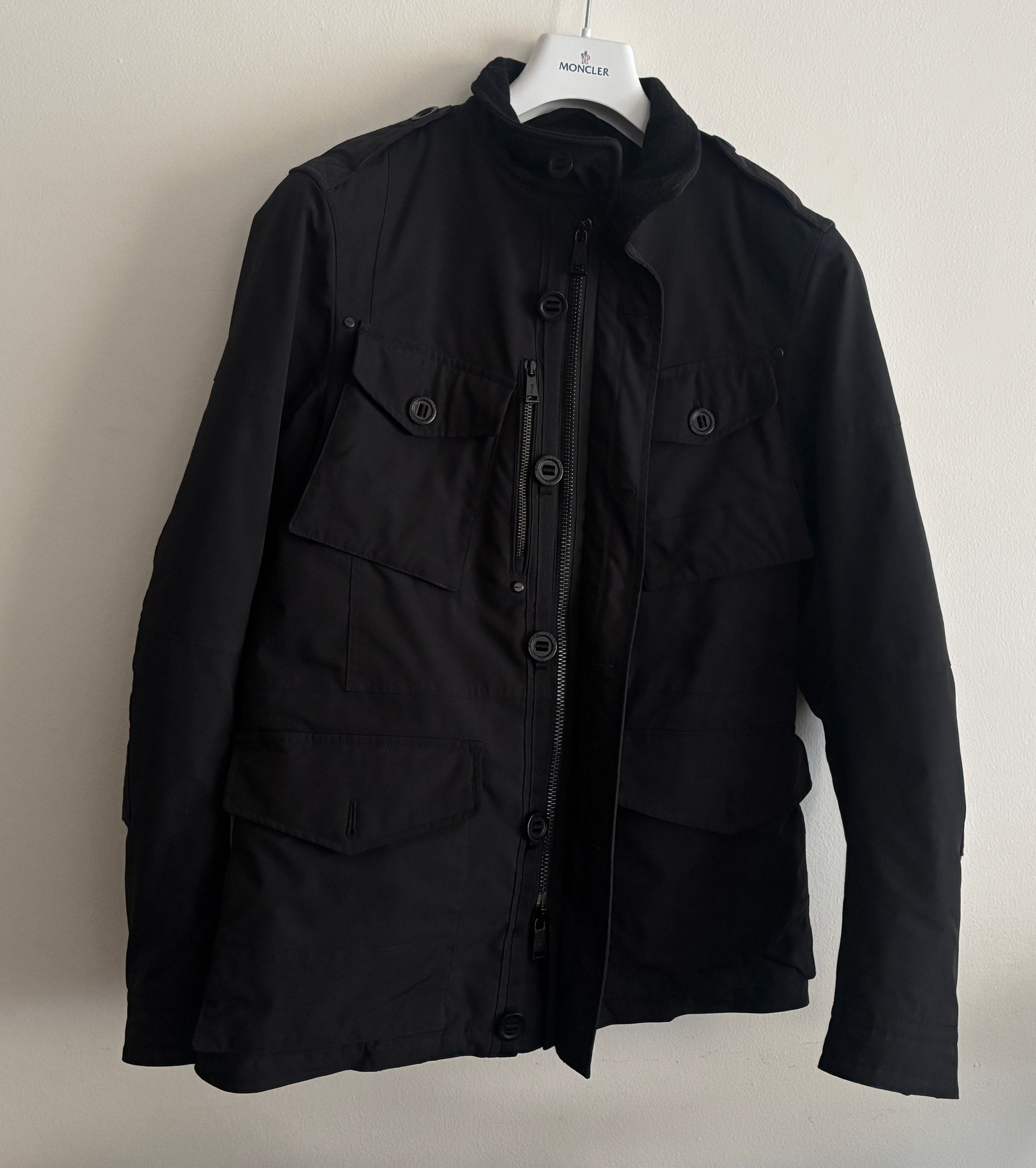 Polo Ralph Lauren $1145 Commander Field Jacket, Black Nylon - Small Size US S / EU 44-46 / 1 - 2 Thumbnail