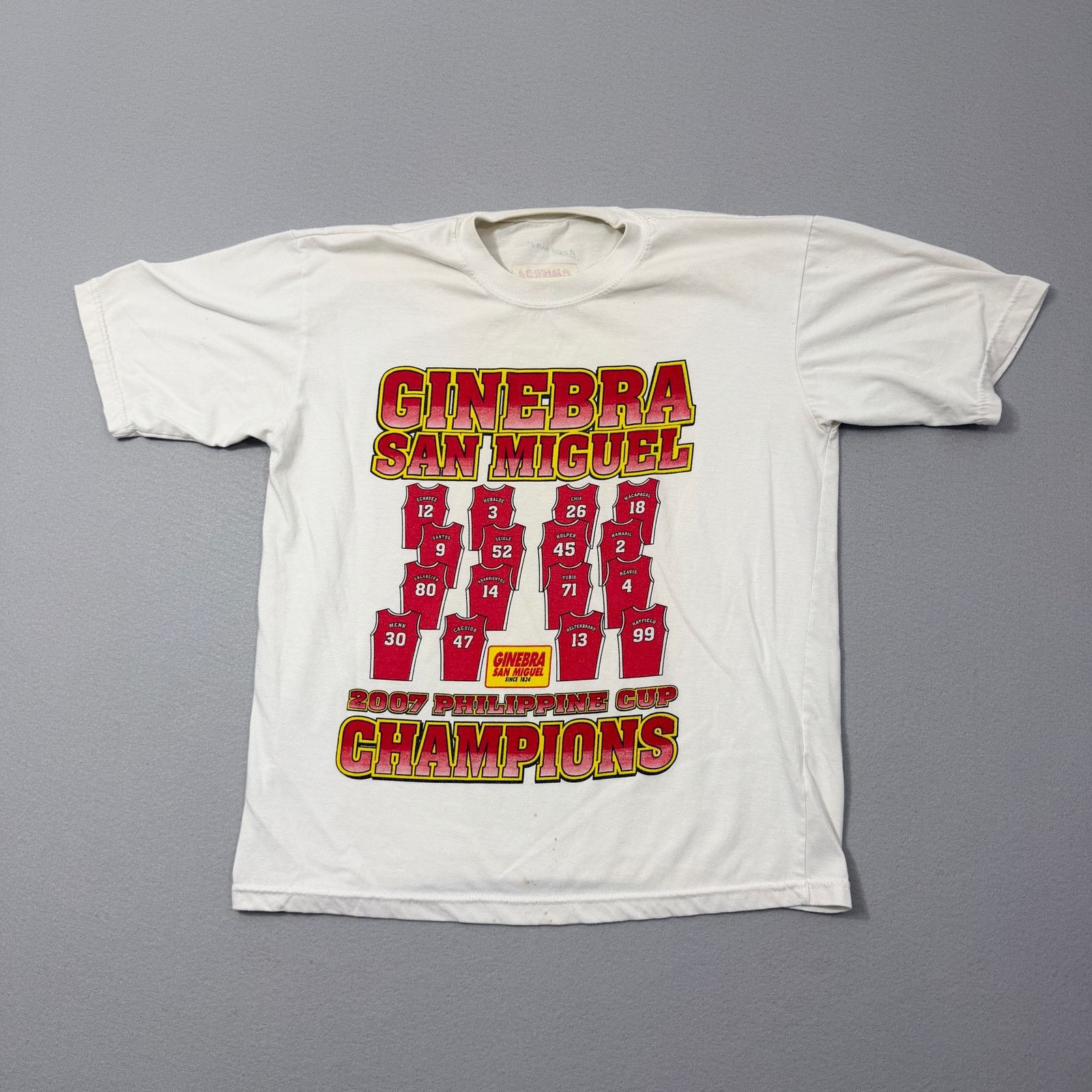 Vintage Vintage Barangay Ginebra Kings Philippine Champions Shirt Size US M / EU 48-50 / 2 - 1 Thumbnail