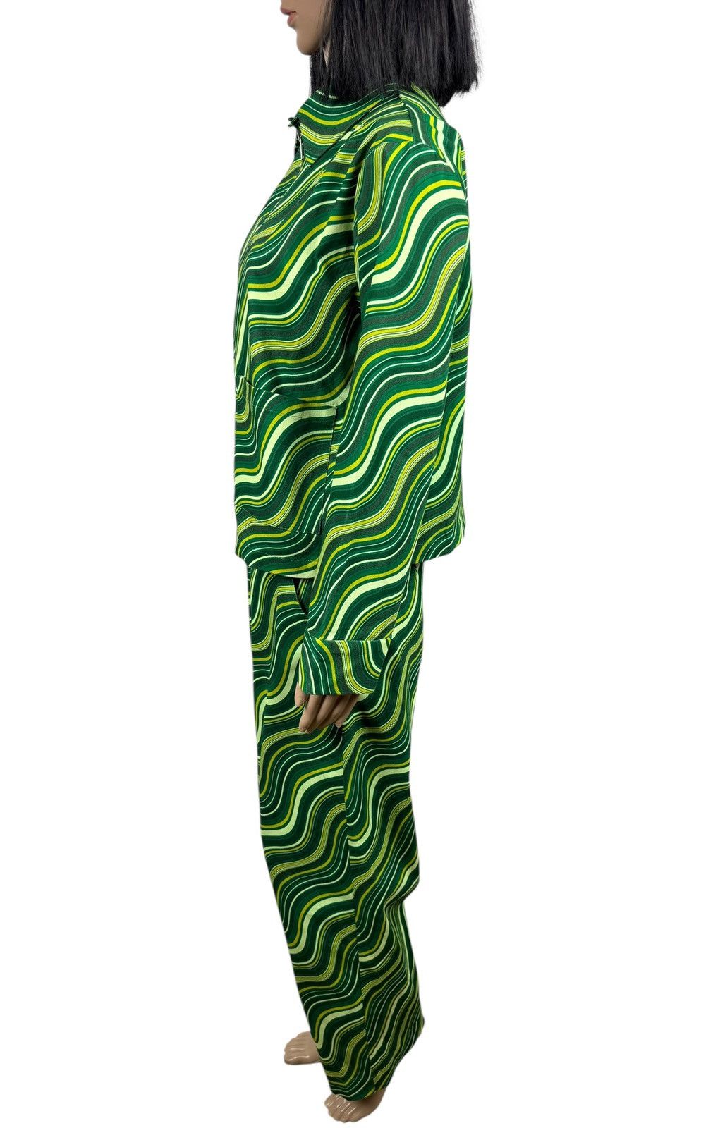 Other Ilk + Ernie Printed Suit Jacket and Pants Cotton size M Size M / US 6-8 / IT 42-44 - 5 Thumbnail