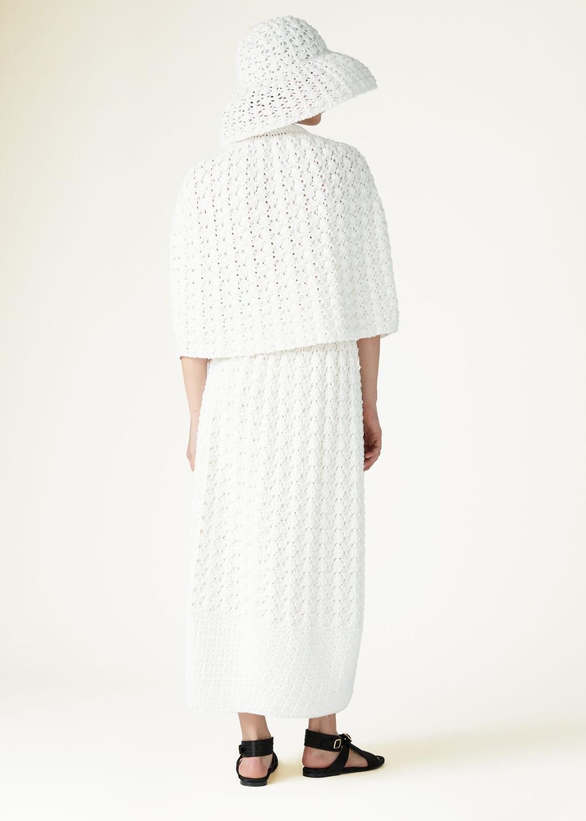 Loro Piana o1srvl11e0425 FAN6365 Nikko Maxi Skirt in White Size 26" / US 2 / IT 38 - 5 Thumbnail