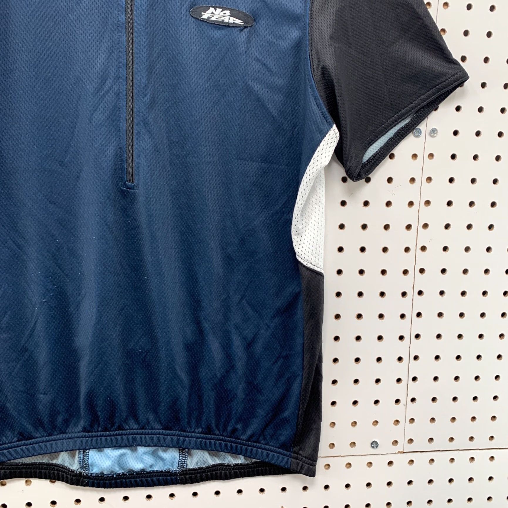 No Fear VINTAGE No Fear Cycling Jersey Mens Large Blue 1/2 Zip Pullover 90s Activewear USA Size US L / EU 52-54 / 3 - 6 Thumbnail