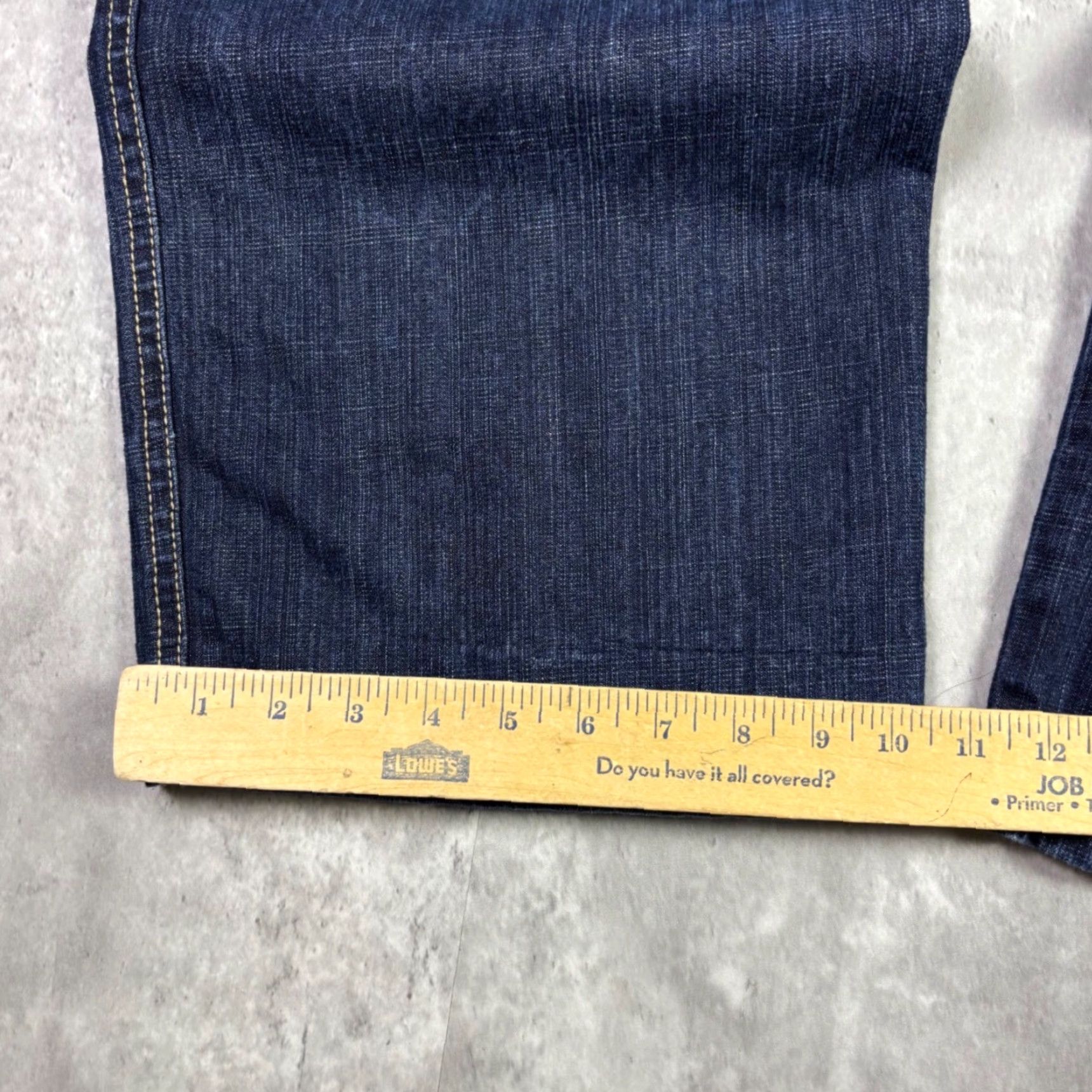 Vintage VINTAGE Sive Jungle & Co. Jeans Dark Wash Relaxed Fit 38x33 Mens Jeans 5-Pocket Denim Cotton Wide-Leg Hip Hop City Modern Vintage No Size US 38 / EU 54 - 4 Thumbnail