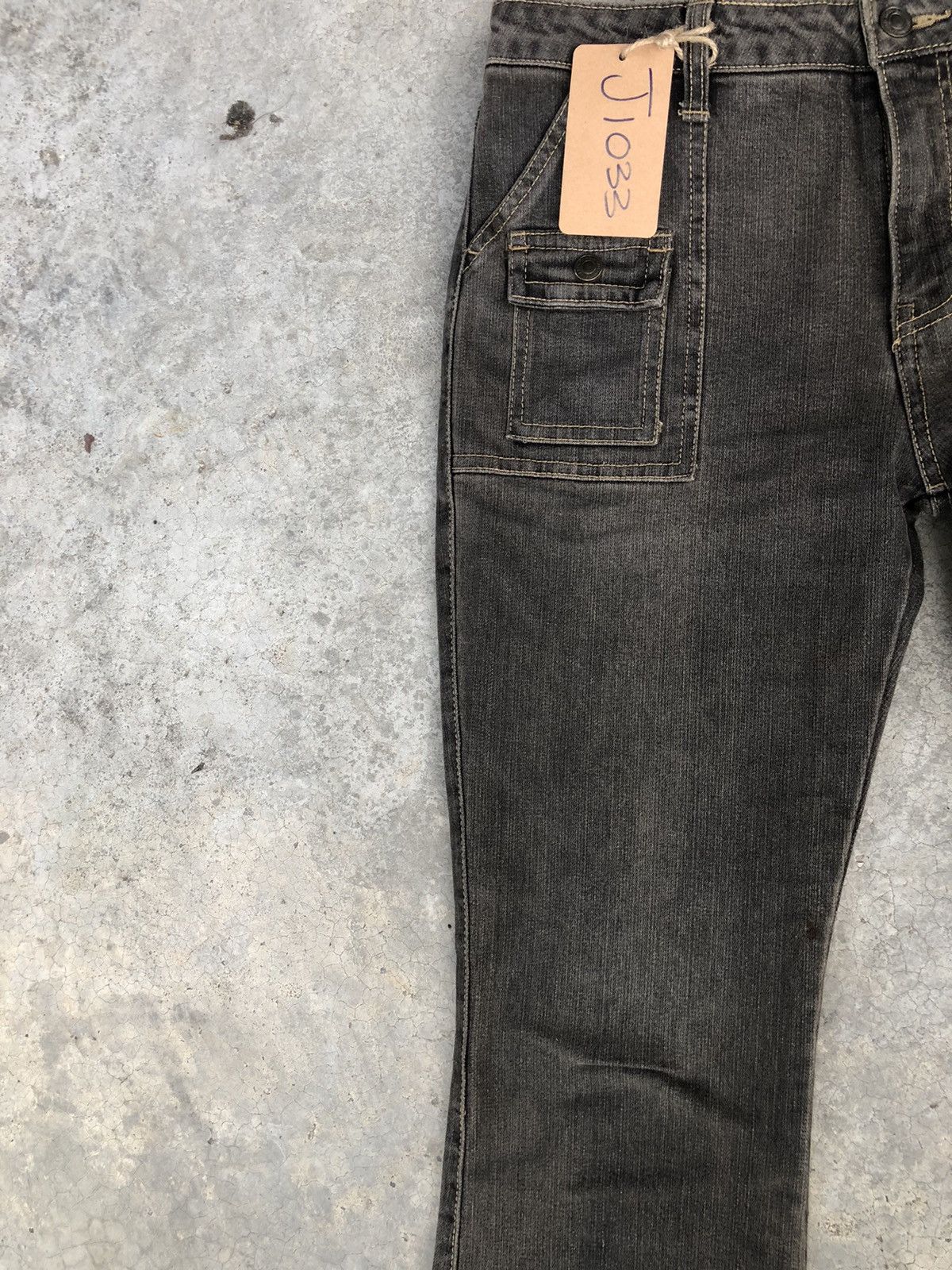 If Six Was Nine Japanese Back Rush Flared Jeans Distressed Size US 30 / EU 46 - 4 Thumbnail