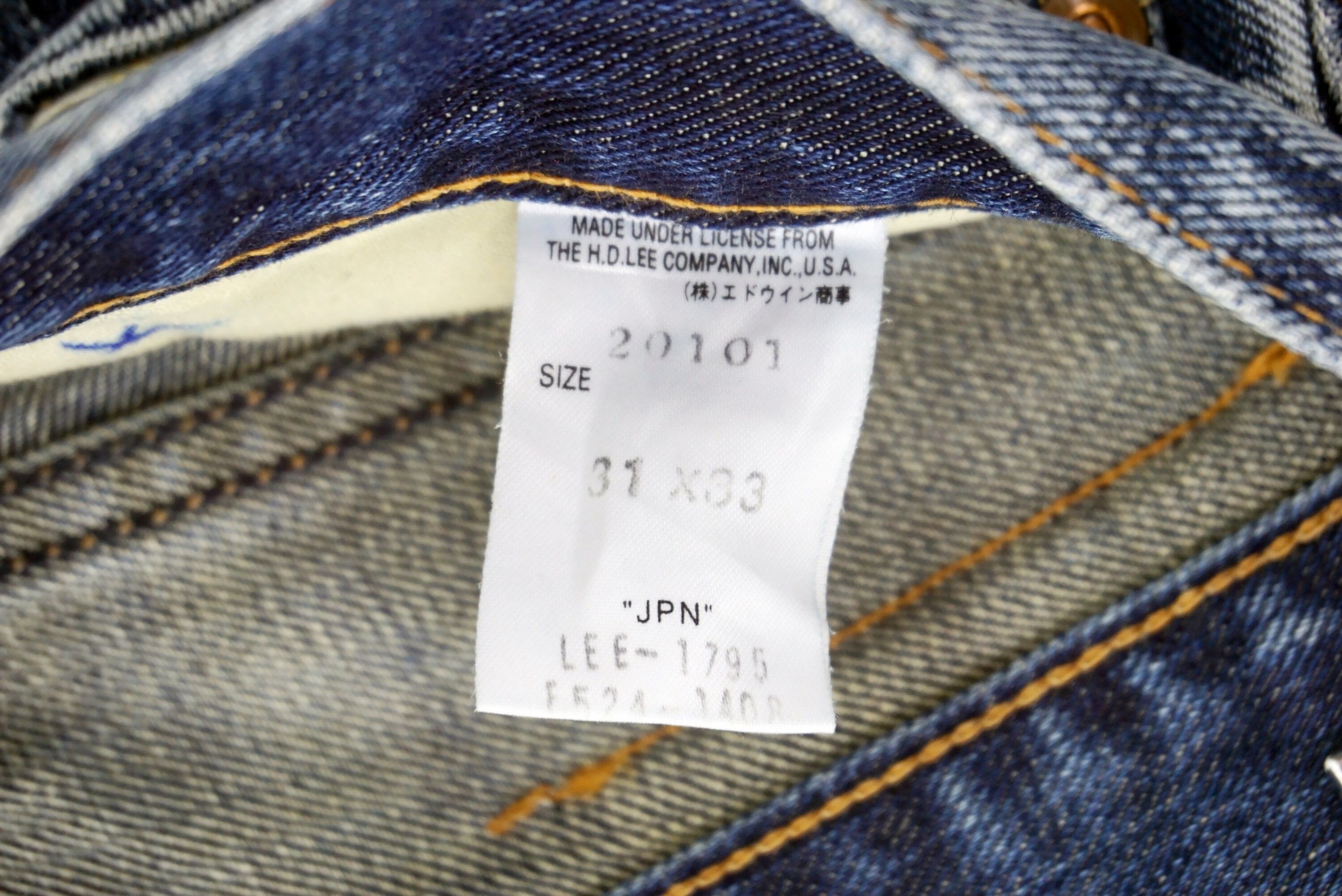 Lee Lee Riders Jeans Size W31xL29.5 Union Made Sanforized Denim Size US 31 - 12 Thumbnail