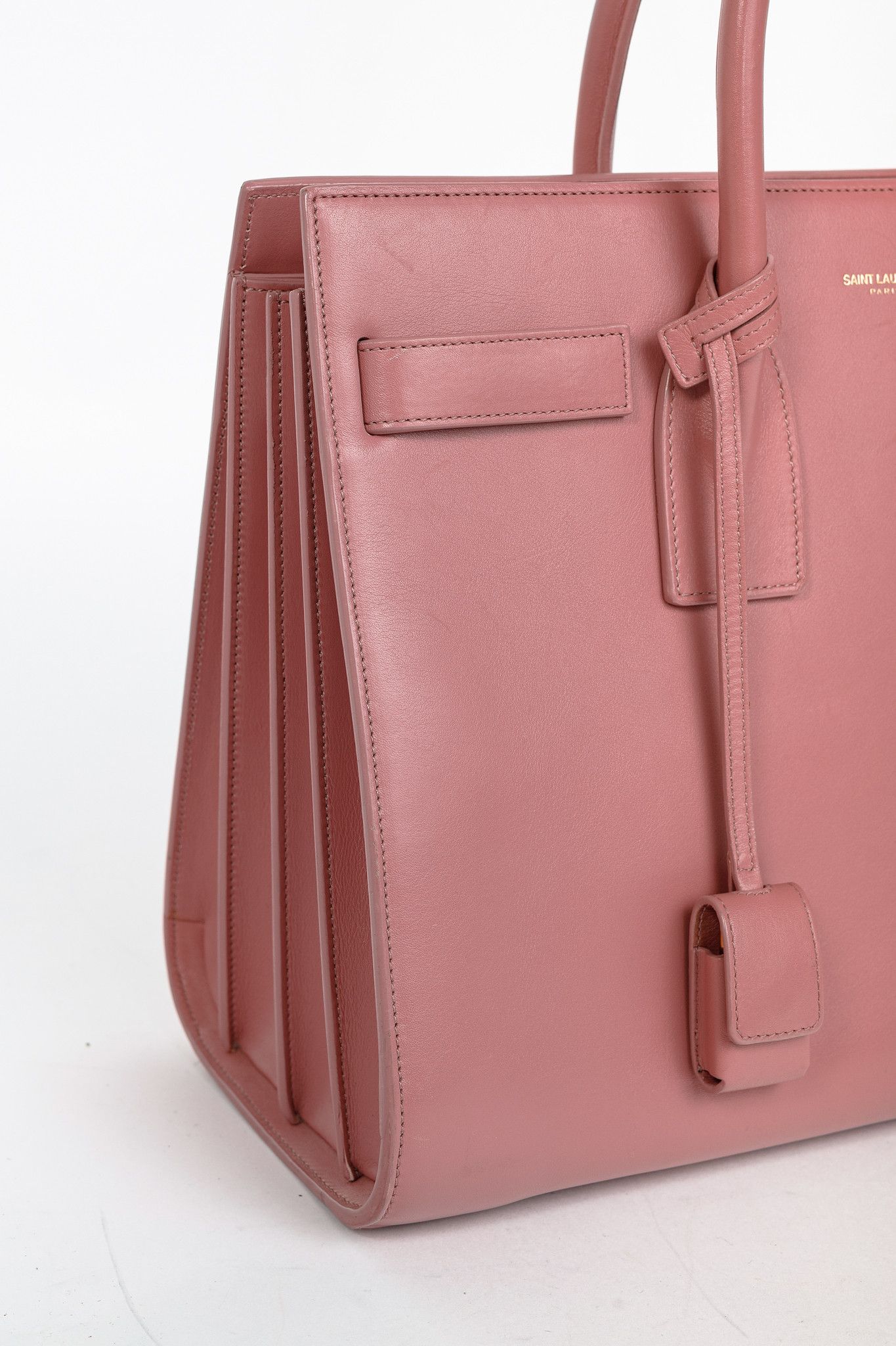 Saint Laurent Paris Saint Laurent Classic Small Sac de Jour Calfskin Tote Size ONE SIZE - 7 Thumbnail