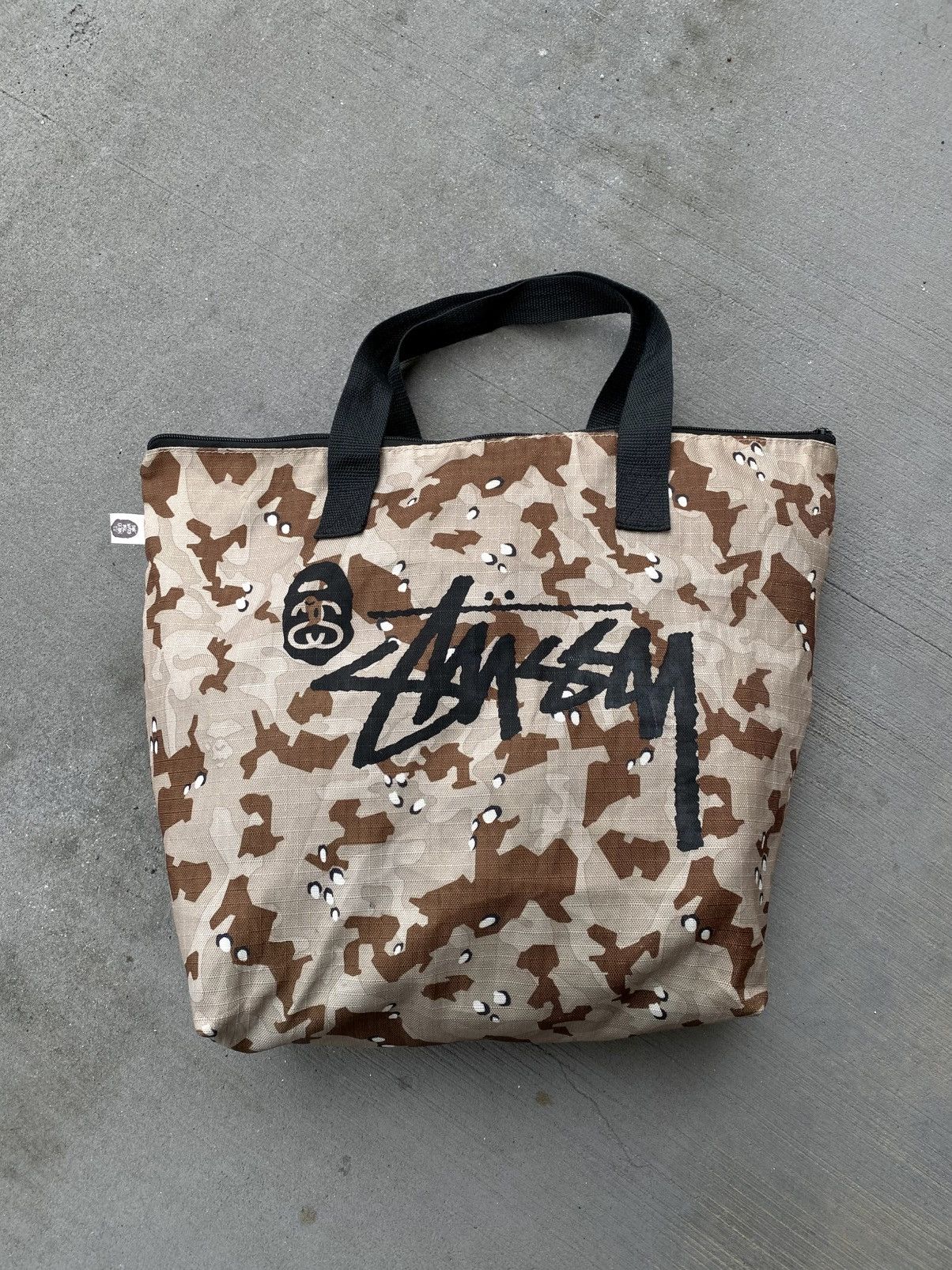 Bape × Stussy Stussy x Bape Camo Tote Bag Size ONE SIZE - 4 Thumbnail