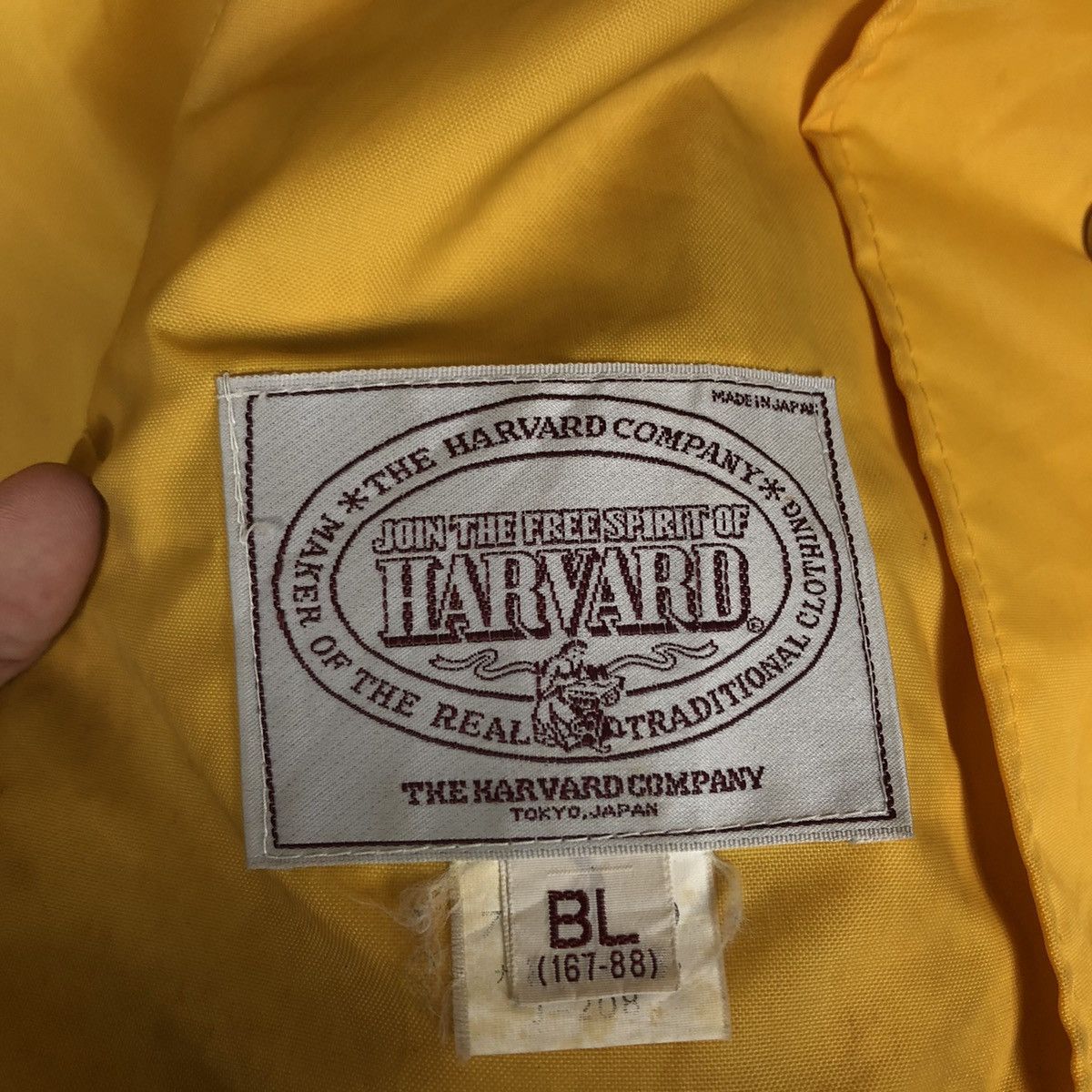Japanese Brand 🔥90’s Vintage Union Made Harvard Sports Club Jacket Size US L / EU 52-54 / 3 - 13 Thumbnail