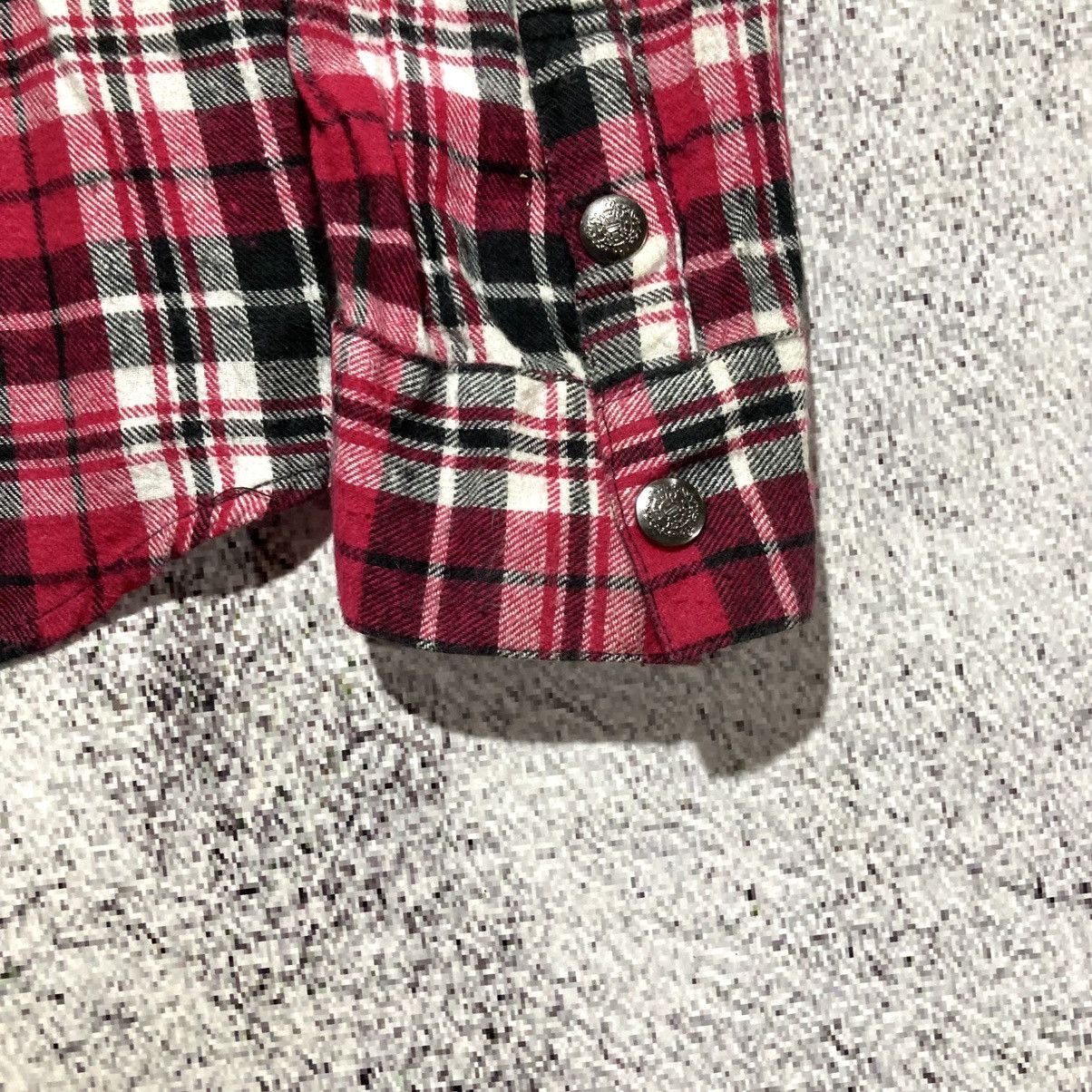 In The Attic 2000s In The Attic Plaid Flanel Button Shirt Punk Lgb Style Size US M / EU 48-50 / 2 - 13 Thumbnail