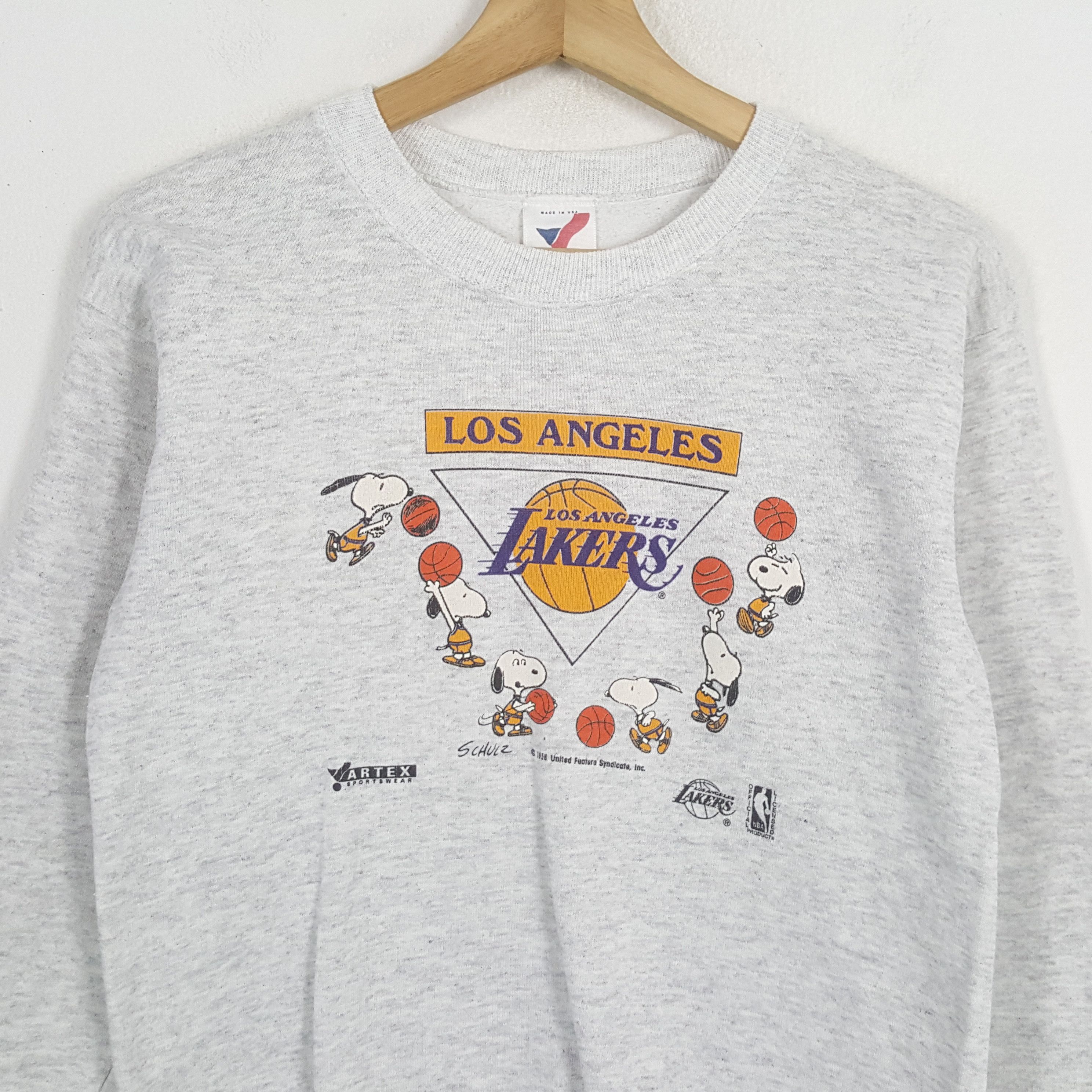 NBA × Vintage Vintage 90's LOS ANGELES LAKERS x Snoop Promo Sweatshirts Size XS / US 0-2 / IT 36-38 - 2 Thumbnail