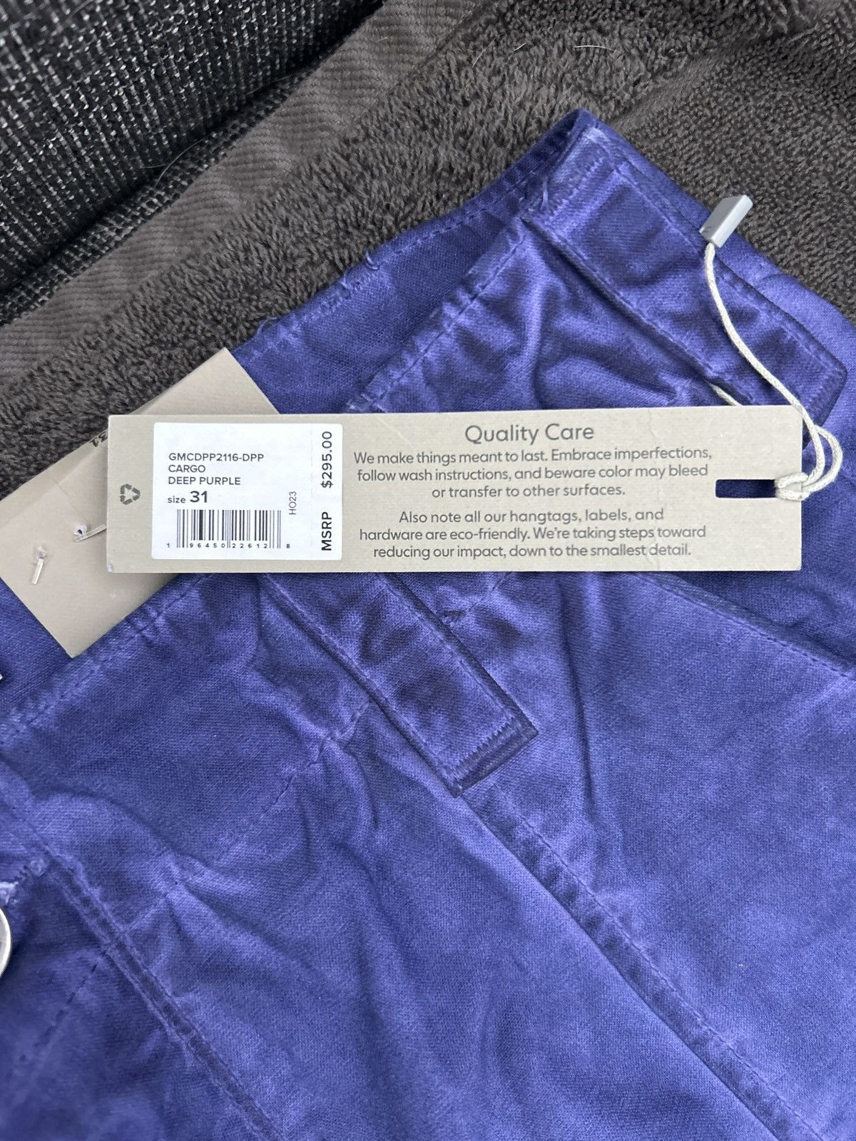 Hudson New Hudson Purple Cargo Pants Sz 31 Size US 31 - 7 Thumbnail
