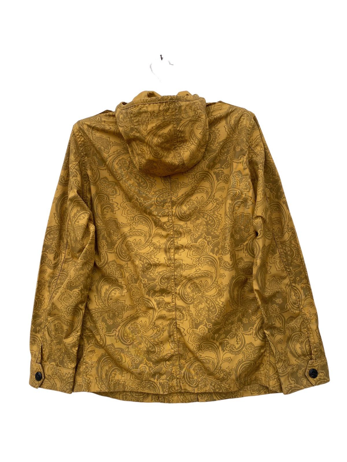 Japanese Brand Back Number Paisley Hooded Jacket Size US M / EU 48-50 / 2 - 2 Thumbnail