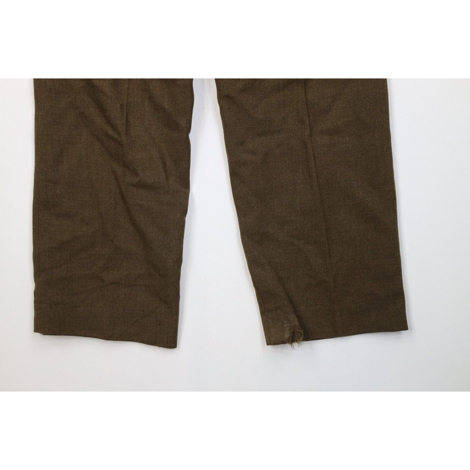 Vintage Vintage 50s Korean War 32R 2 Piece Wool Ike Uniform Suit Size 34R - 21 Thumbnail