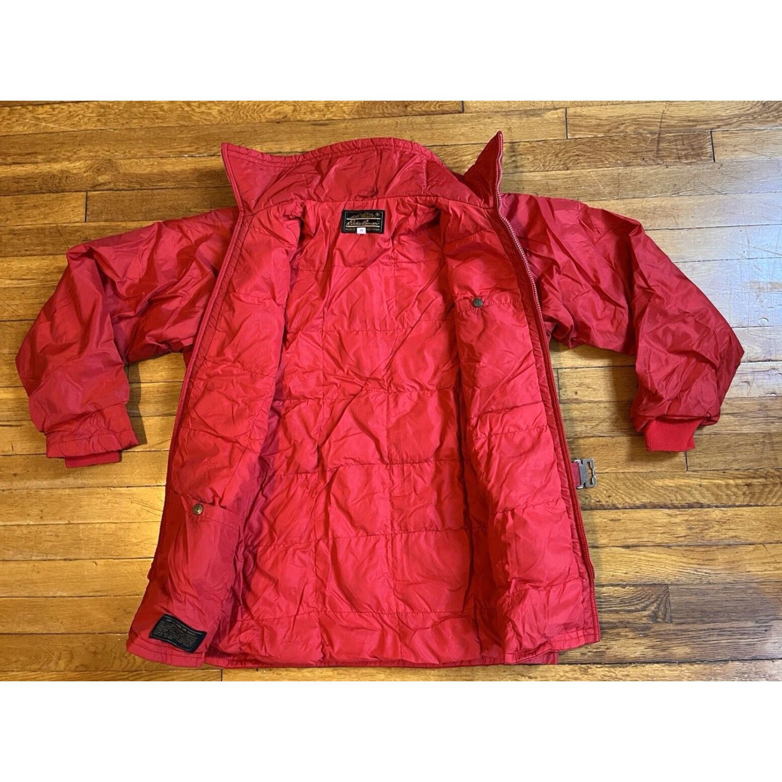 Eddie Bauer VINTAGE Eddie Bauer Expedition Puffer Jacket Women's M Red Jacket Size M / US 6-8 / IT 42-44 - 6 Thumbnail