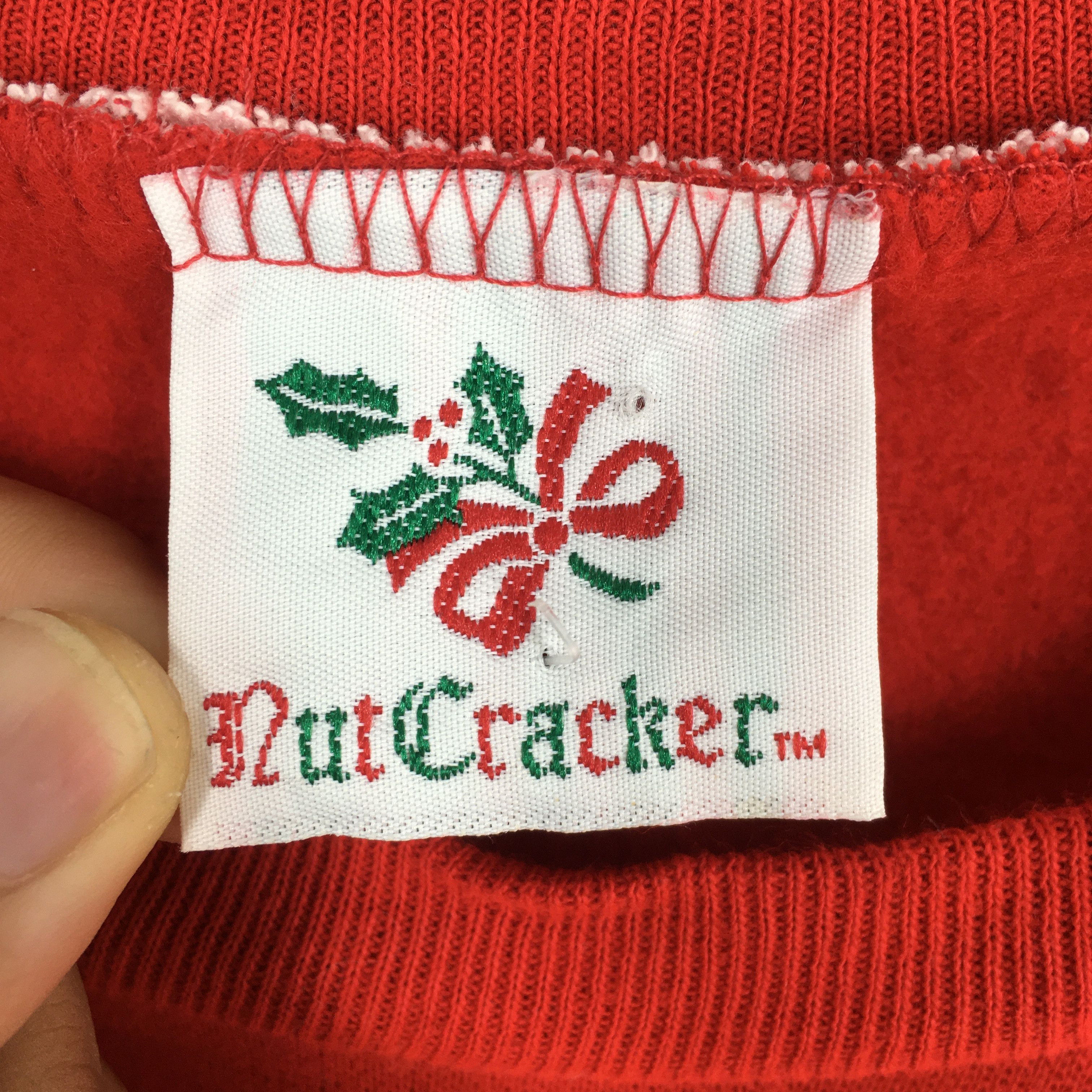 Vintage Vintage 90s Nut Cracker Nature Sweatshirt Large Size US L / EU 52-54 / 3 - 5 Thumbnail
