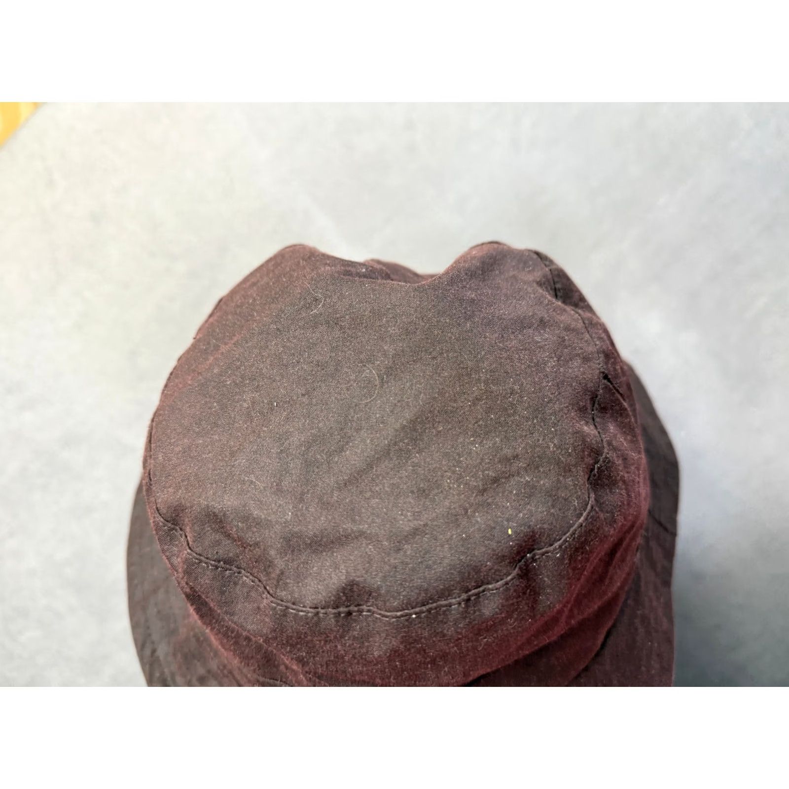 Vintage Walker and Hawks Bucket Hat Mens 60cm Brown Waxed Bucket Hat Size ONE SIZE - 5 Thumbnail