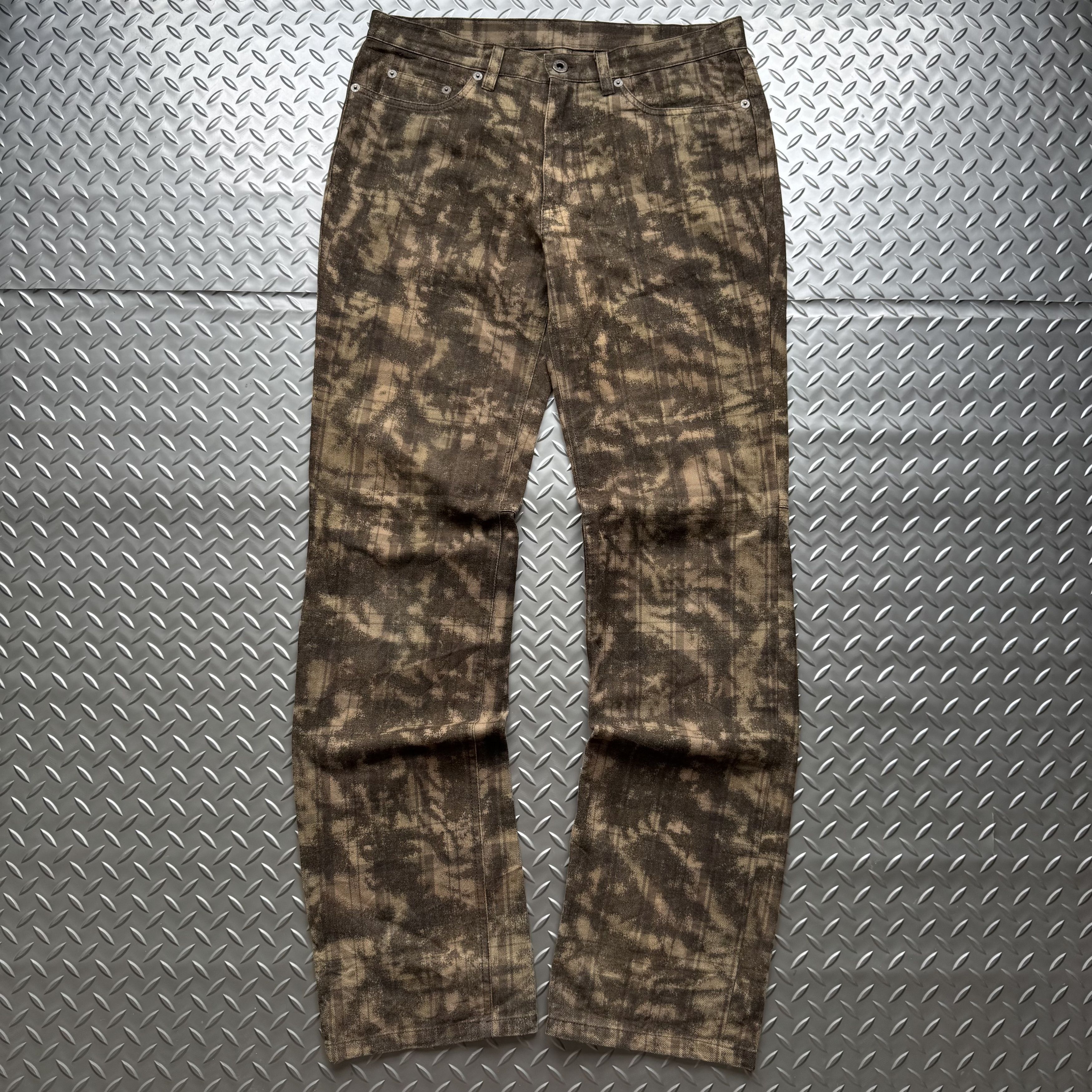 If Six Was Nine 291295=HOMME Archive Pattern Pants Size US 32 / EU 48 - 1 Thumbnail