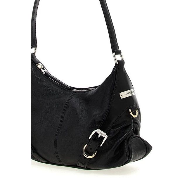 Givenchy GIVENCHY Voyou Small Black Leather Shoulder Bag New And Auth Size ONE SIZE - 3 Thumbnail