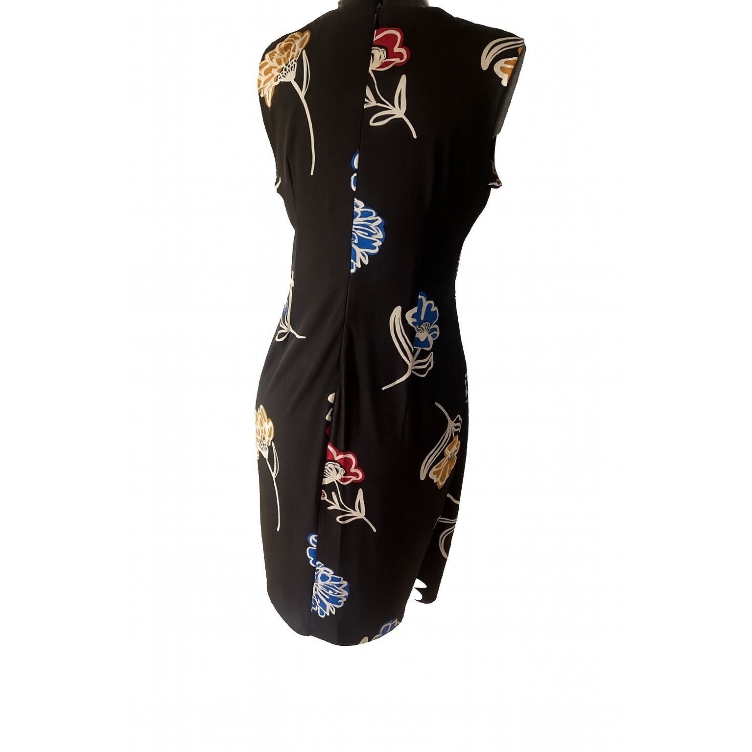 Calvin Klein Calvin Klein Women's Floral Print Wrap Dress Petite XS Size XS / US 0-2 / IT 36-38 - 2 Thumbnail