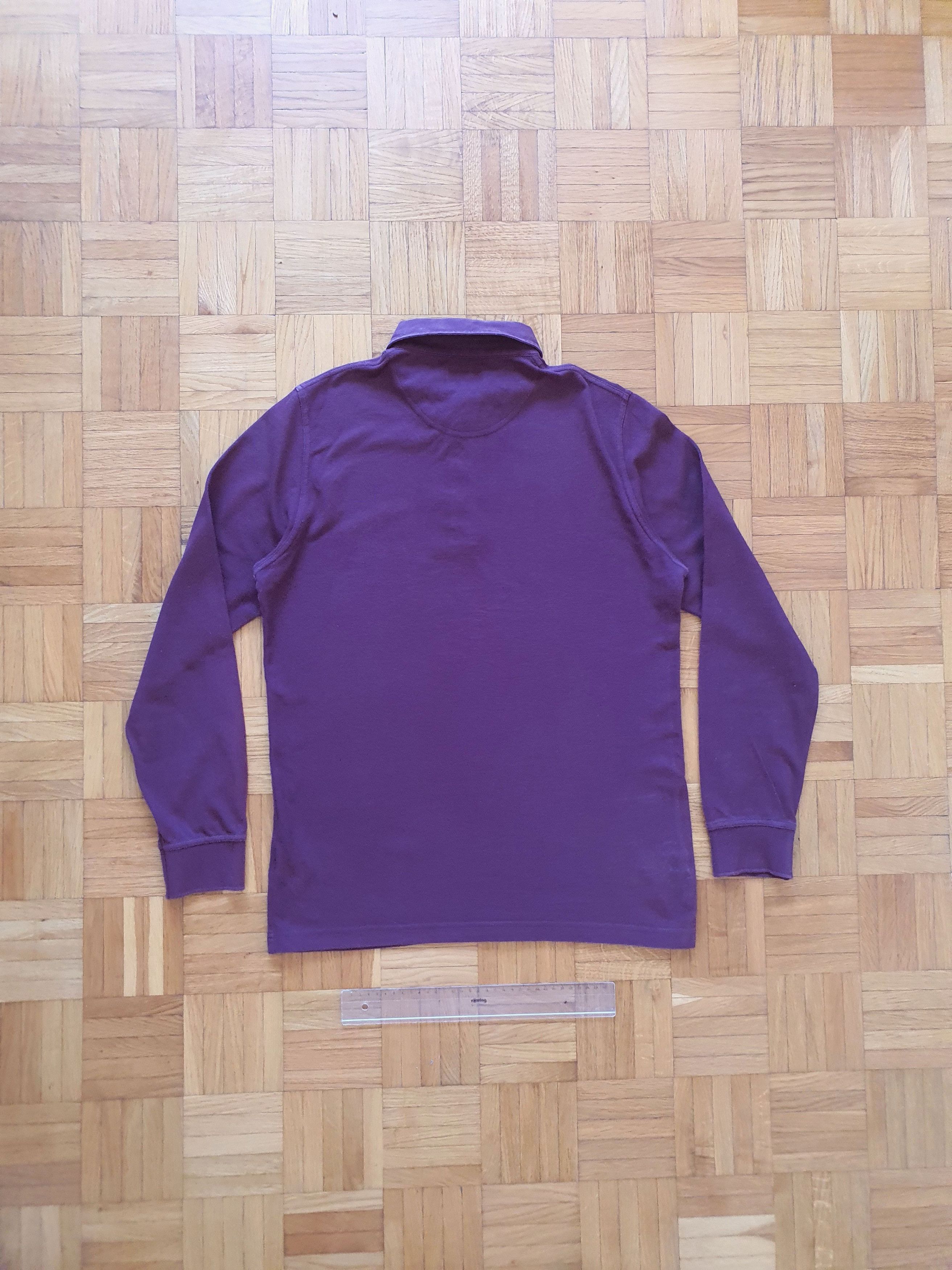 Barbour Long Sleeve Polo Shirt - AW 2015 - Purple - Sz M Size US M / EU 48-50 / 2 - 2 Thumbnail
