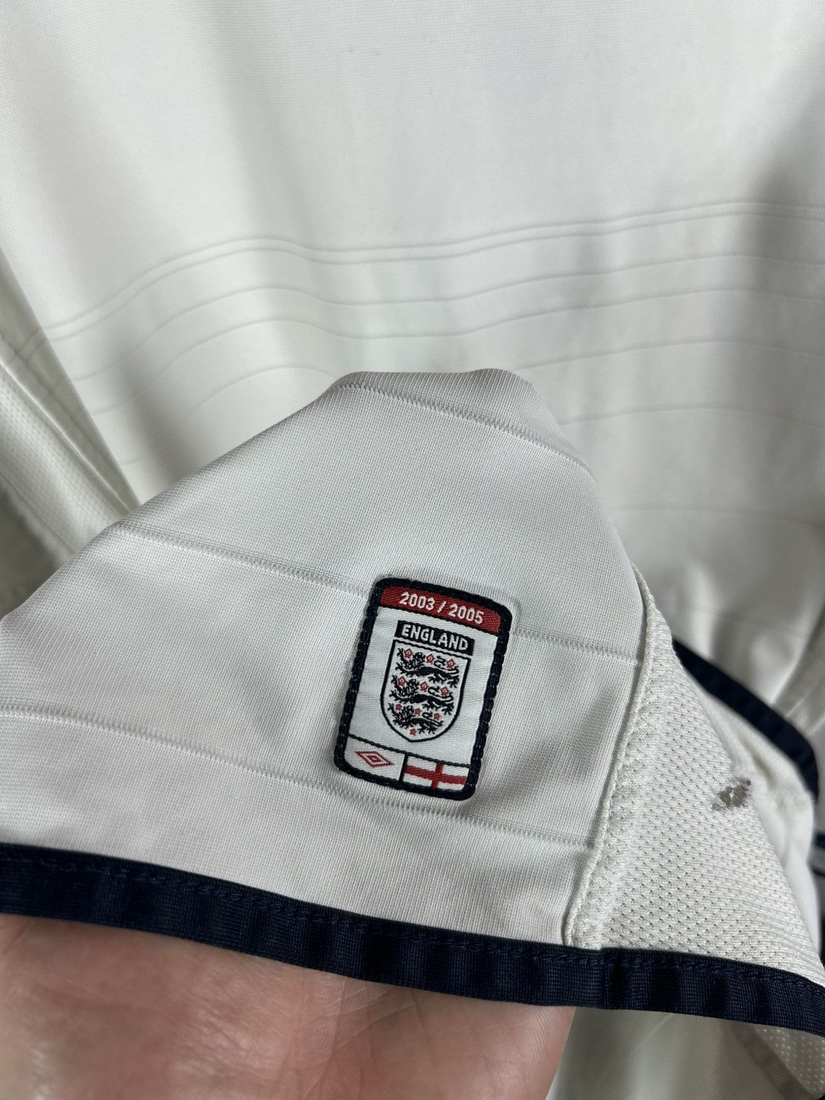 Umbro England Home Football Shirt 2003/05 Adults Large Umbro Size US L / EU 52-54 / 3 - 11 Thumbnail
