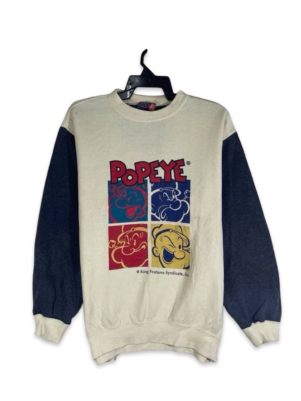 Other Vintage popeye cartoon the sailorman sweatshirt pullover L Size US L / EU 52-54 / 3 - 1 Thumbnail