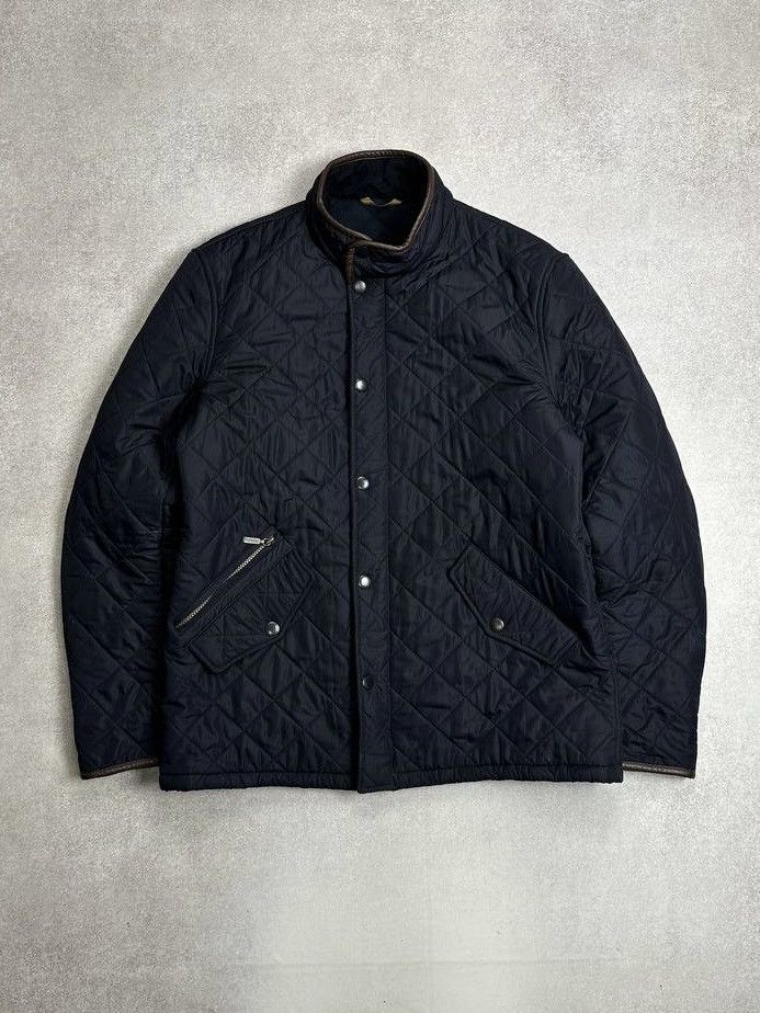 Barbour Barbour Powell Quilt Black Jacket Men's Large Size US L / EU 52-54 / 3 - 1 Thumbnail