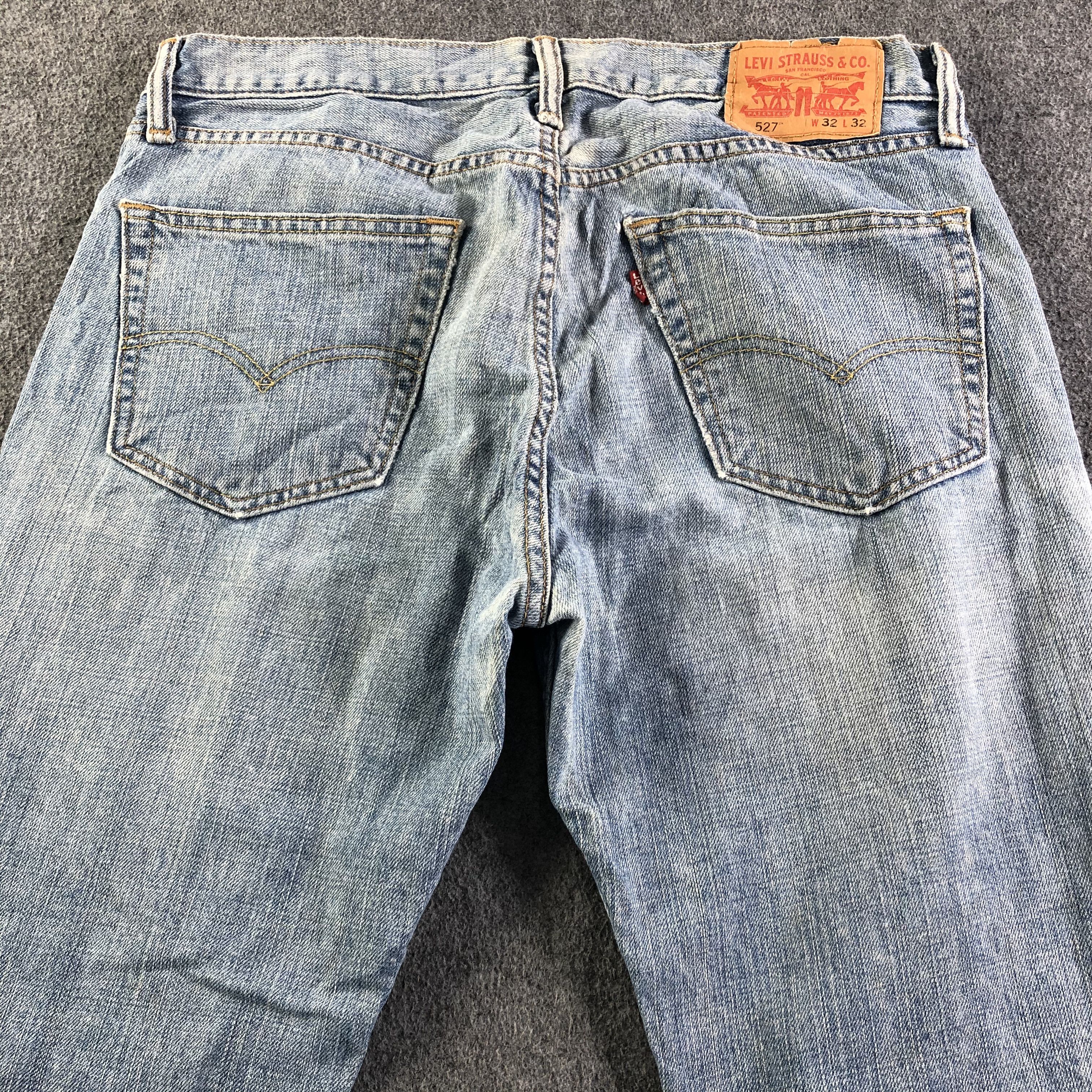 Levi's Vintage Light Wash Levis 527 Jeans-J4139 Size US 34 / EU 50 - 4 Thumbnail