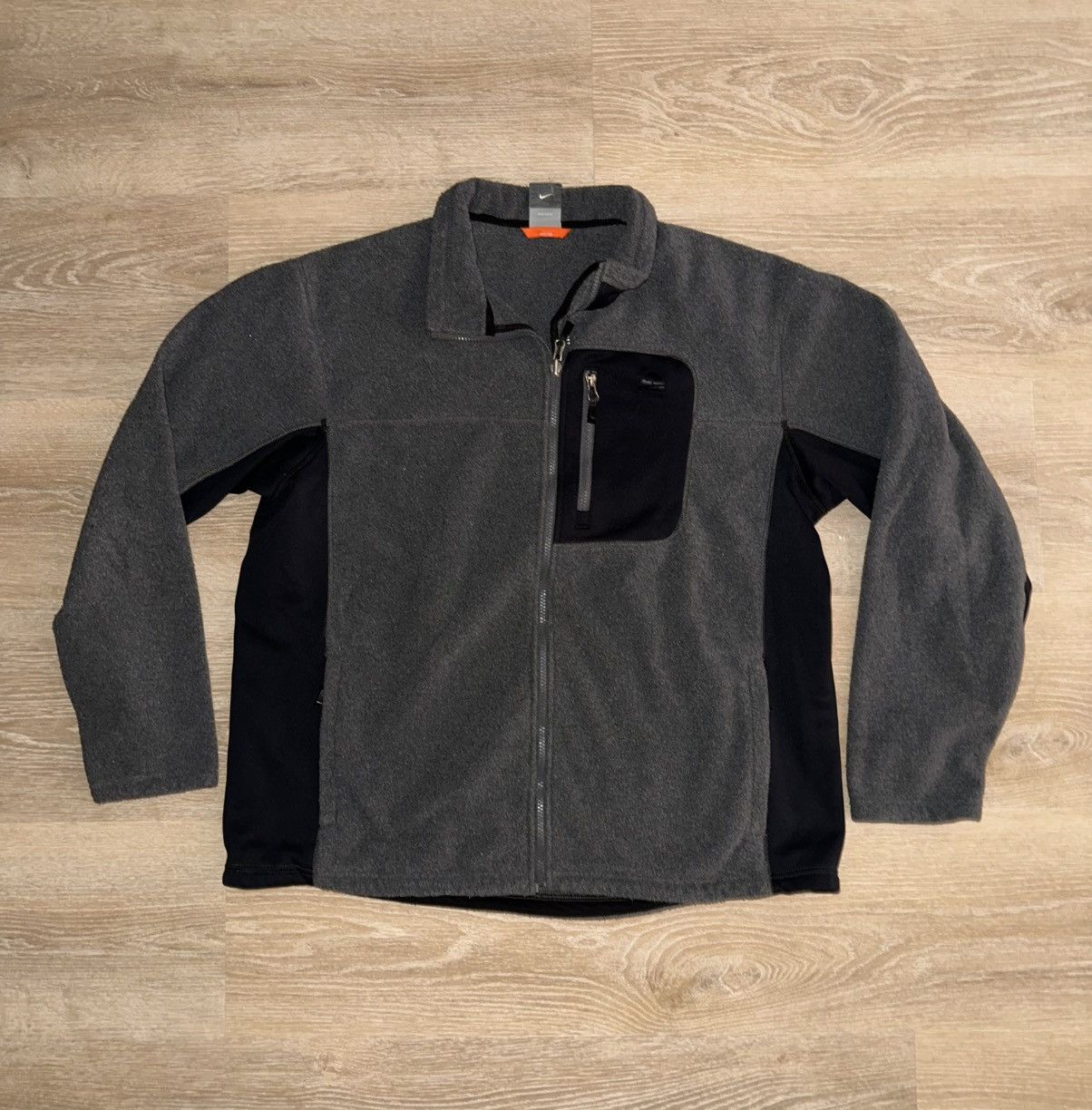 Nike × Nike ACG × Vintage Vintage Y2K Nike ACG Fleece Zip Up Jacket Size US XL / EU 56 / 4 - 1 Thumbnail