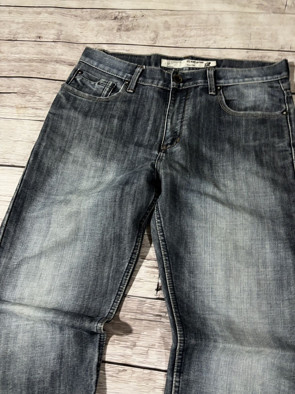 Hysteric Glamour × Japanese Brand 💥WASHED HYSTERIC GLAMOUR BALENCIAGA STYLE JAPANESE JEANS Size US 32 / EU 48 - 3 Thumbnail